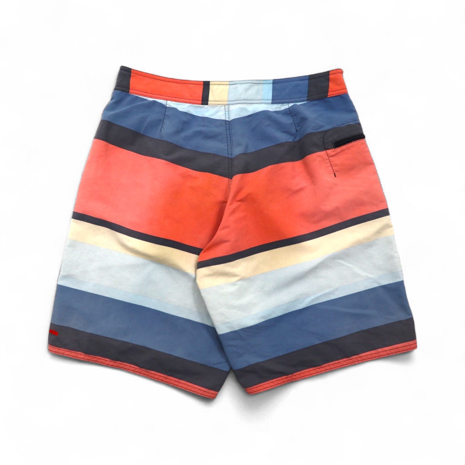 patagonia Wavefarer Board Shorts pantaloncini WAVEFARER BOARD SHORTS pantaloncini corti M multicolore a righe nylon 86556