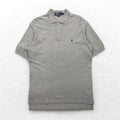Polo by Ralph Lauren 90年代 ポロシャツ M グレー コットン スモールポニー刺繍