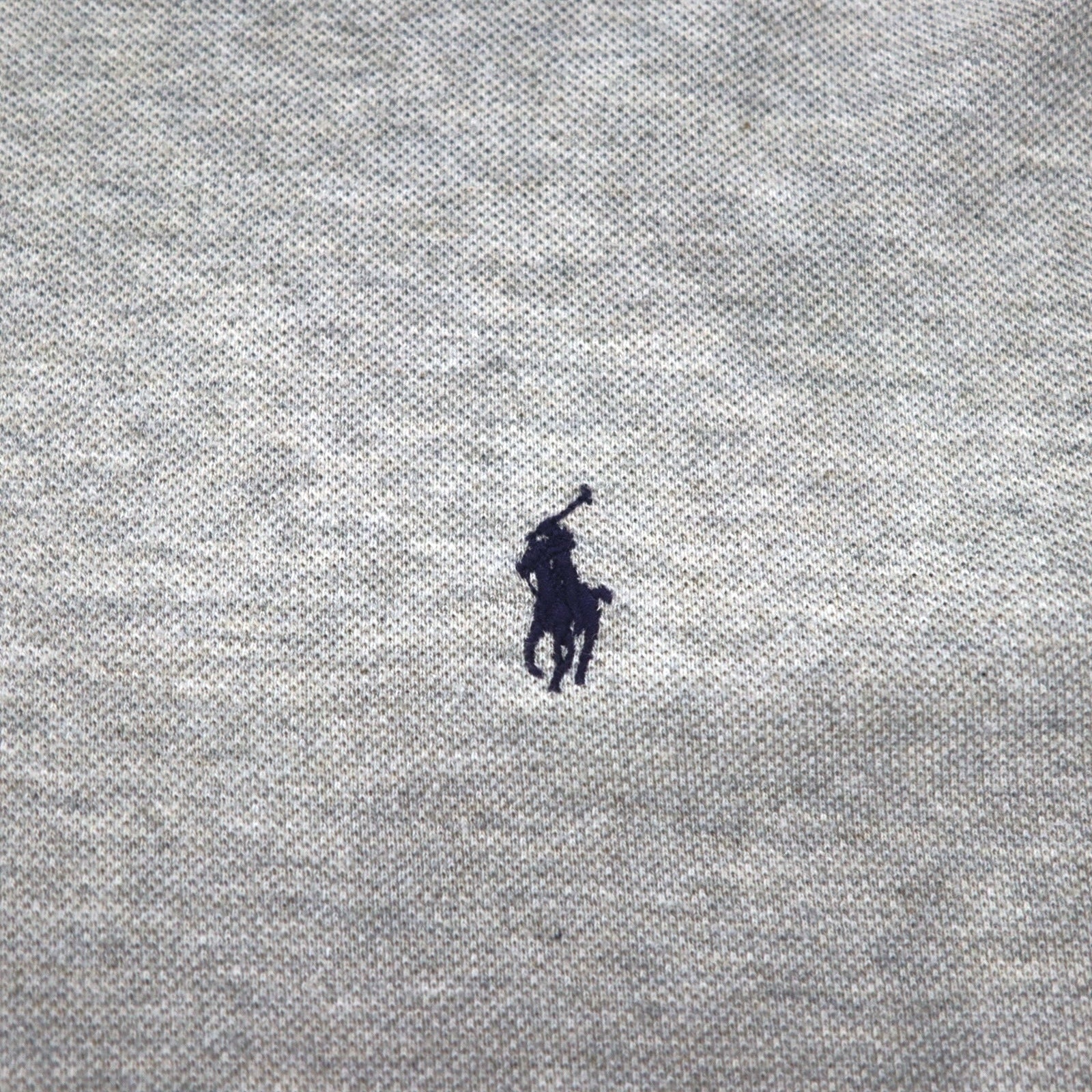 Polo by Ralph Lauren Anni '90 Polo M Grigio Cotone Ricamo Piccolo Pony