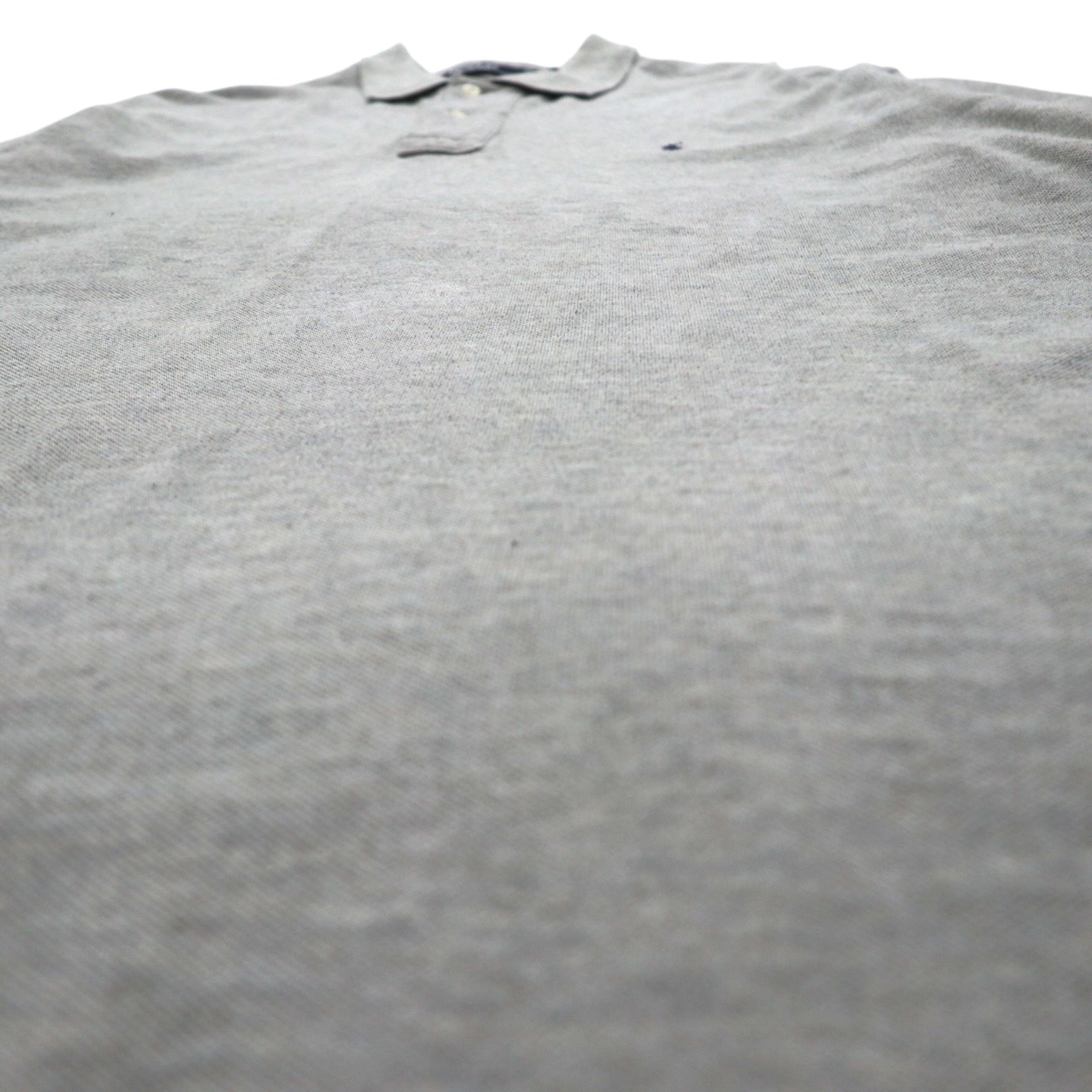Polo by Ralph Lauren Anni '90 Polo M Grigio Cotone Ricamo Piccolo Pony