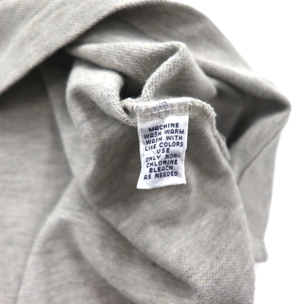 Polo by Ralph Lauren 90年代 ポロシャツ M グレー コットン スモールポニー刺繍