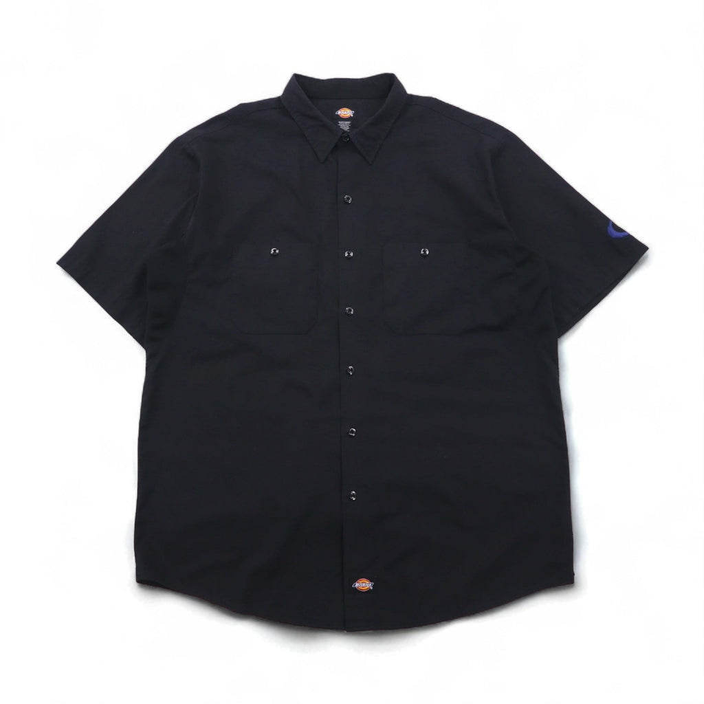 Camicia da lavoro a maniche corte Dickies, taglia XL, nera, poliestere cotone, azienda americana NASTC LS516