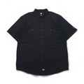 Camicia da lavoro a maniche corte Dickies, taglia XL, nera, poliestere cotone, azienda americana NASTC LS516