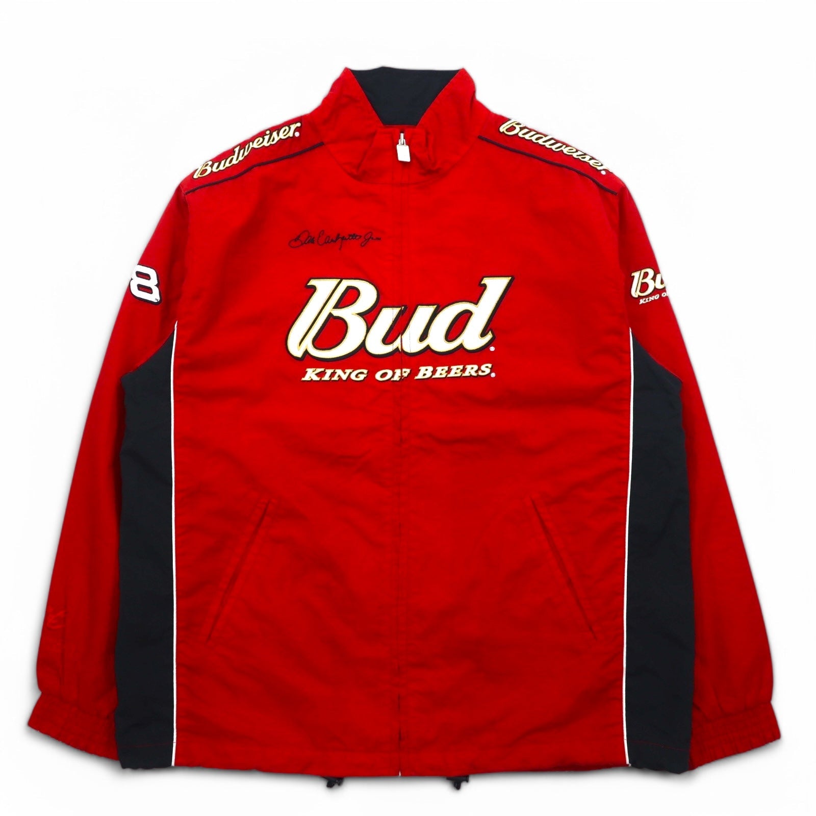 CHASE AUTHENTICS Budweiser Giacca Racing M Rossa Nylon