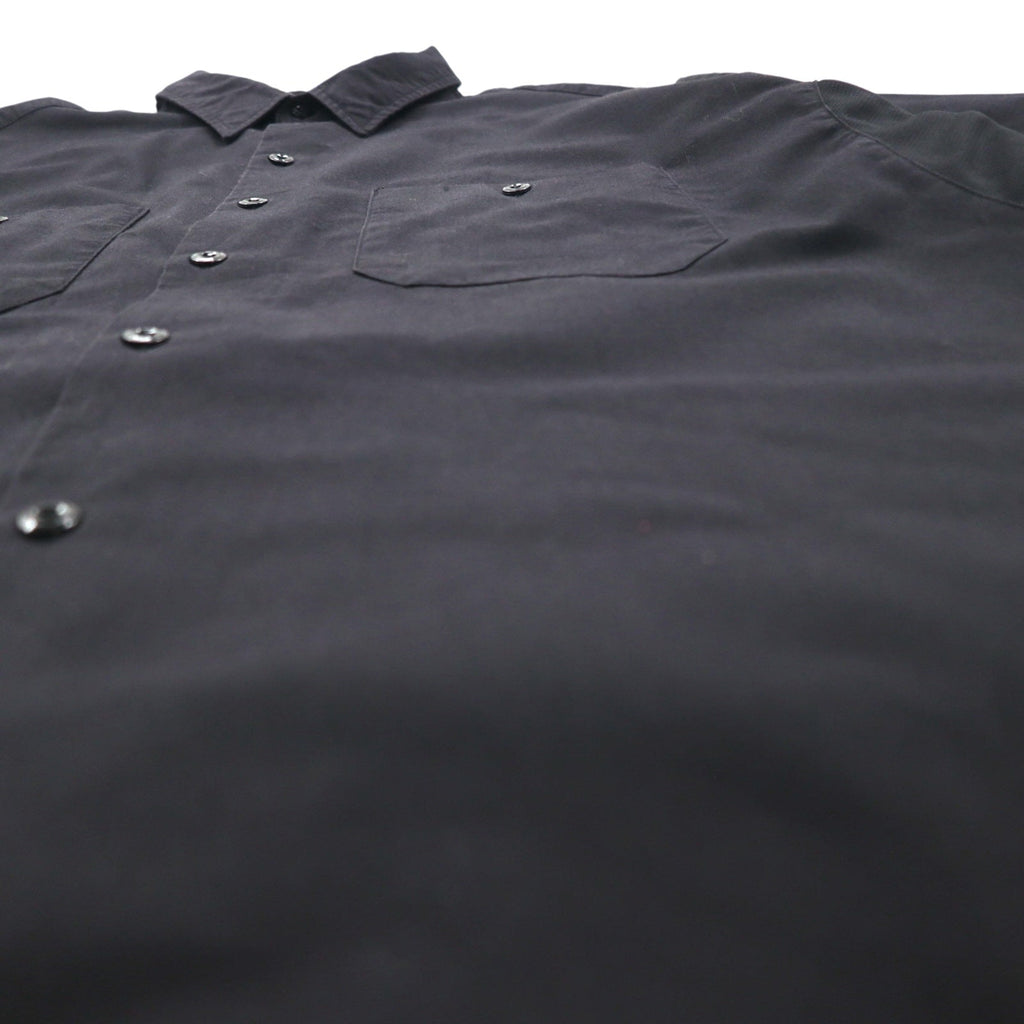 Camicia da lavoro a maniche corte Dickies, taglia XL, nera, poliestere cotone, azienda americana NASTC LS516
