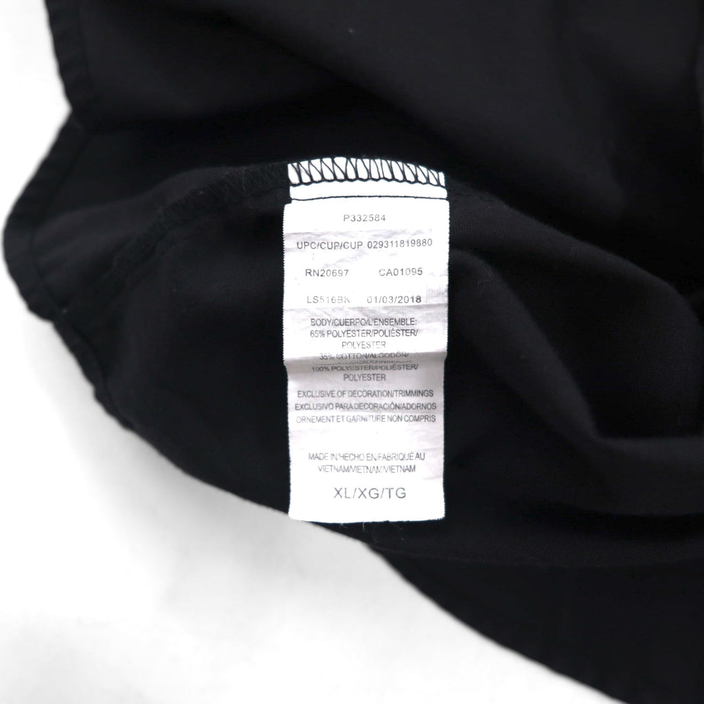 Camicia da lavoro a maniche corte Dickies, taglia XL, nera, poliestere cotone, azienda americana NASTC LS516