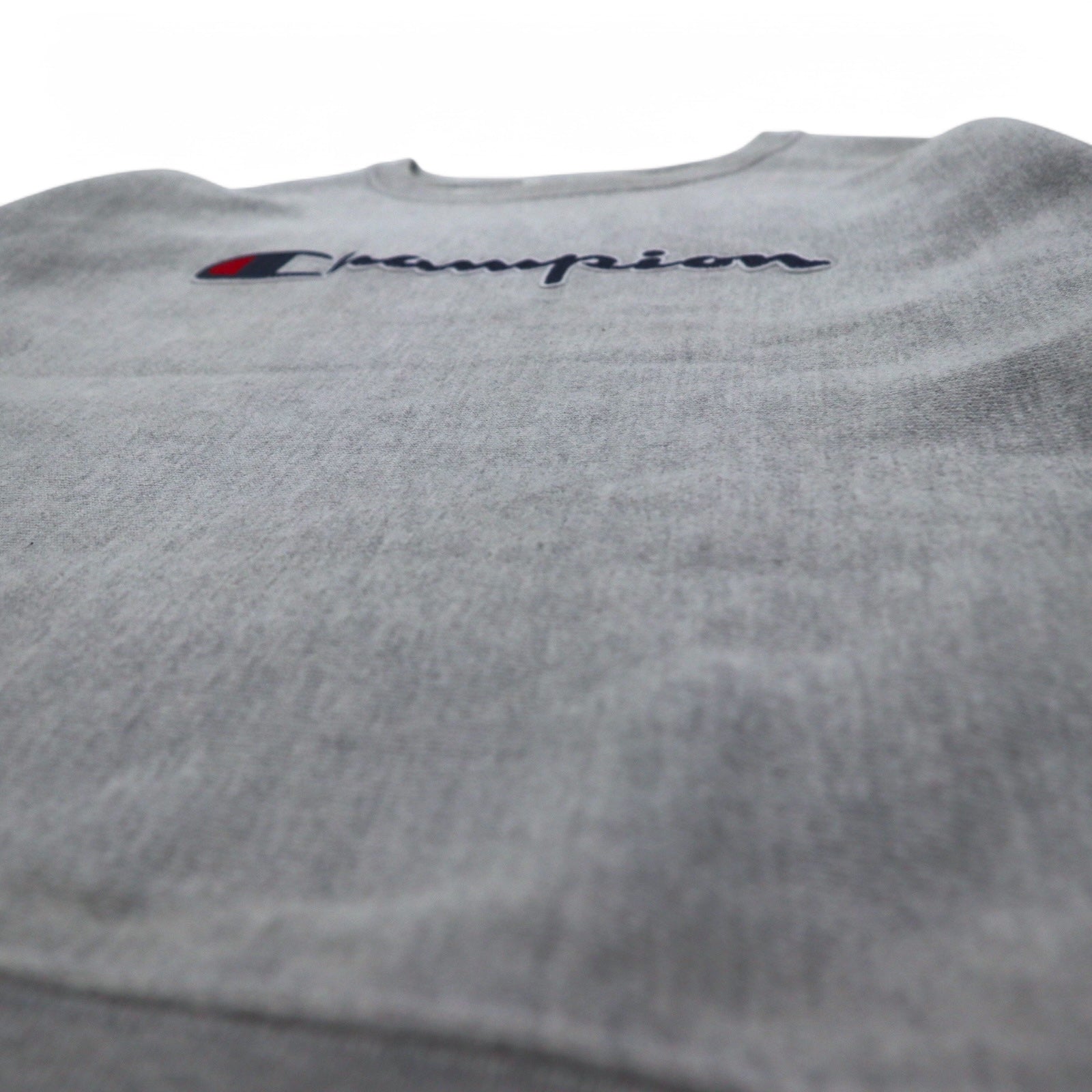 Champion リバースウィーブ REVERSE WEAVE スウェット XL グレー スクリプトロゴ 青単タグ 復刻 ホンジュラス製