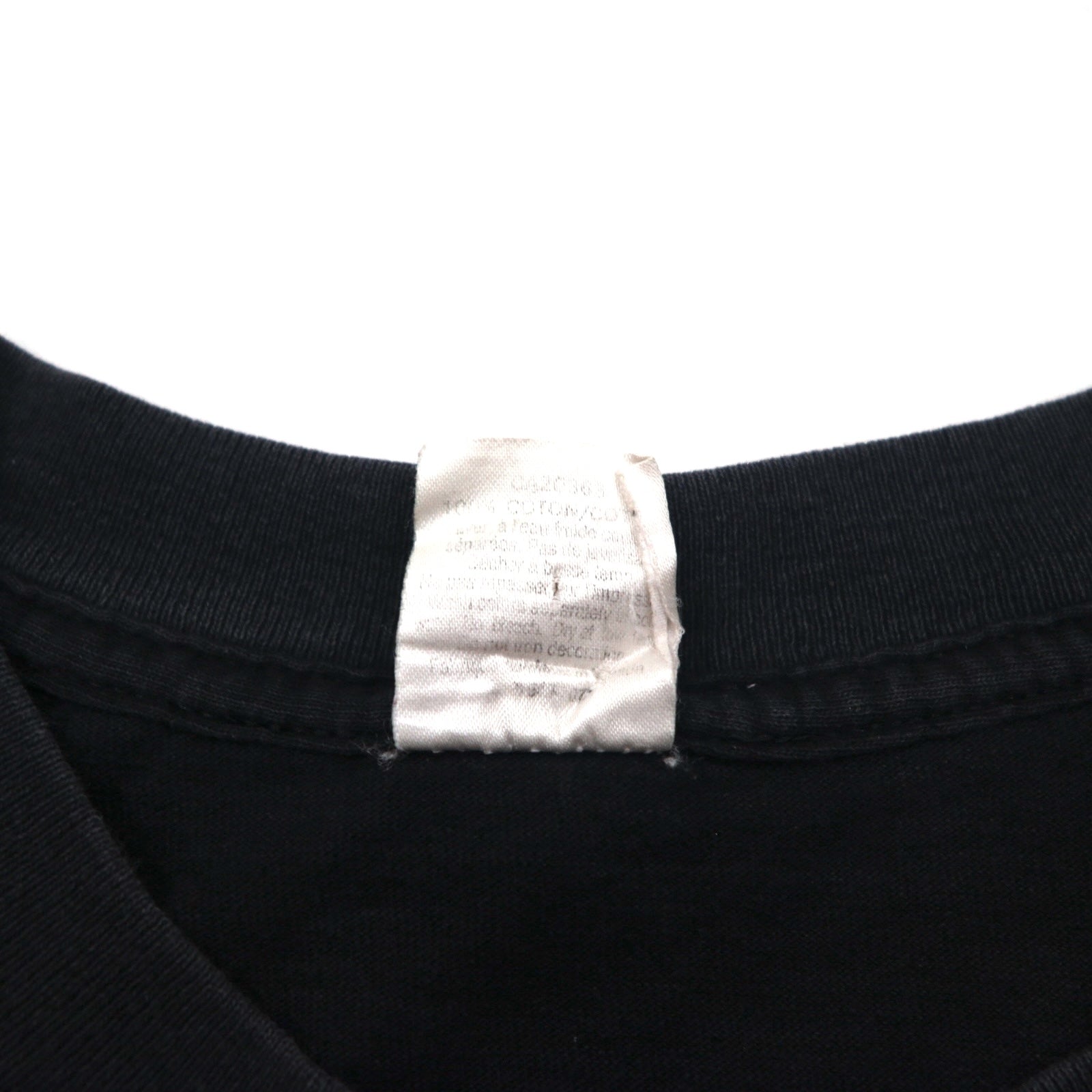 T-Shirt ONIGA SPORTSWEAR anni '90 con stampa motoslitta L, nera, in cotone, SKI-DOO