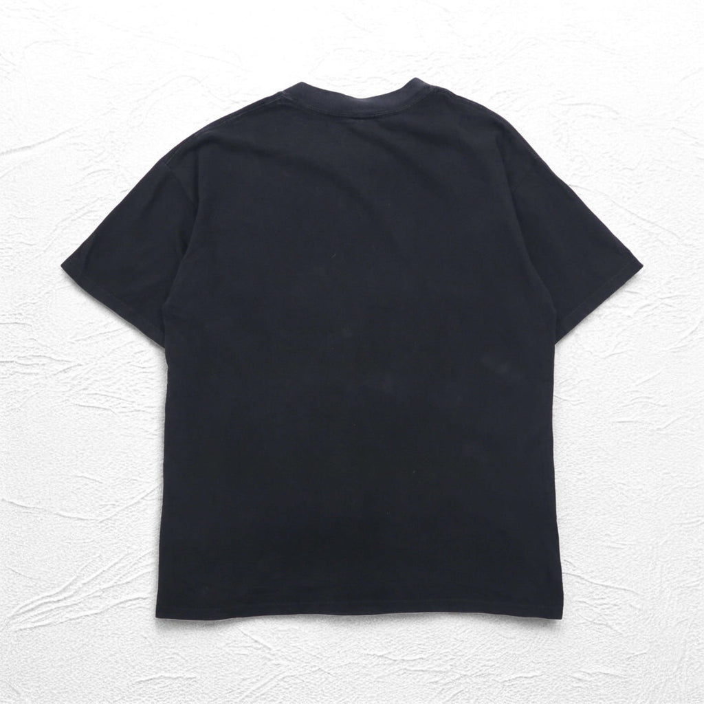 T-Shirt ONIGA SPORTSWEAR anni '90 con stampa motoslitta L, nera, in cotone, SKI-DOO