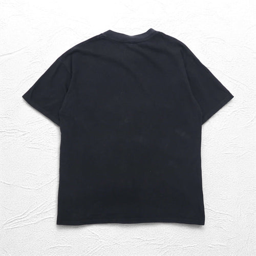 90年代 ONIGA SPORTSWEAR スノーモービル プリント Tシャツ L ブラック コットン SKI-DOO