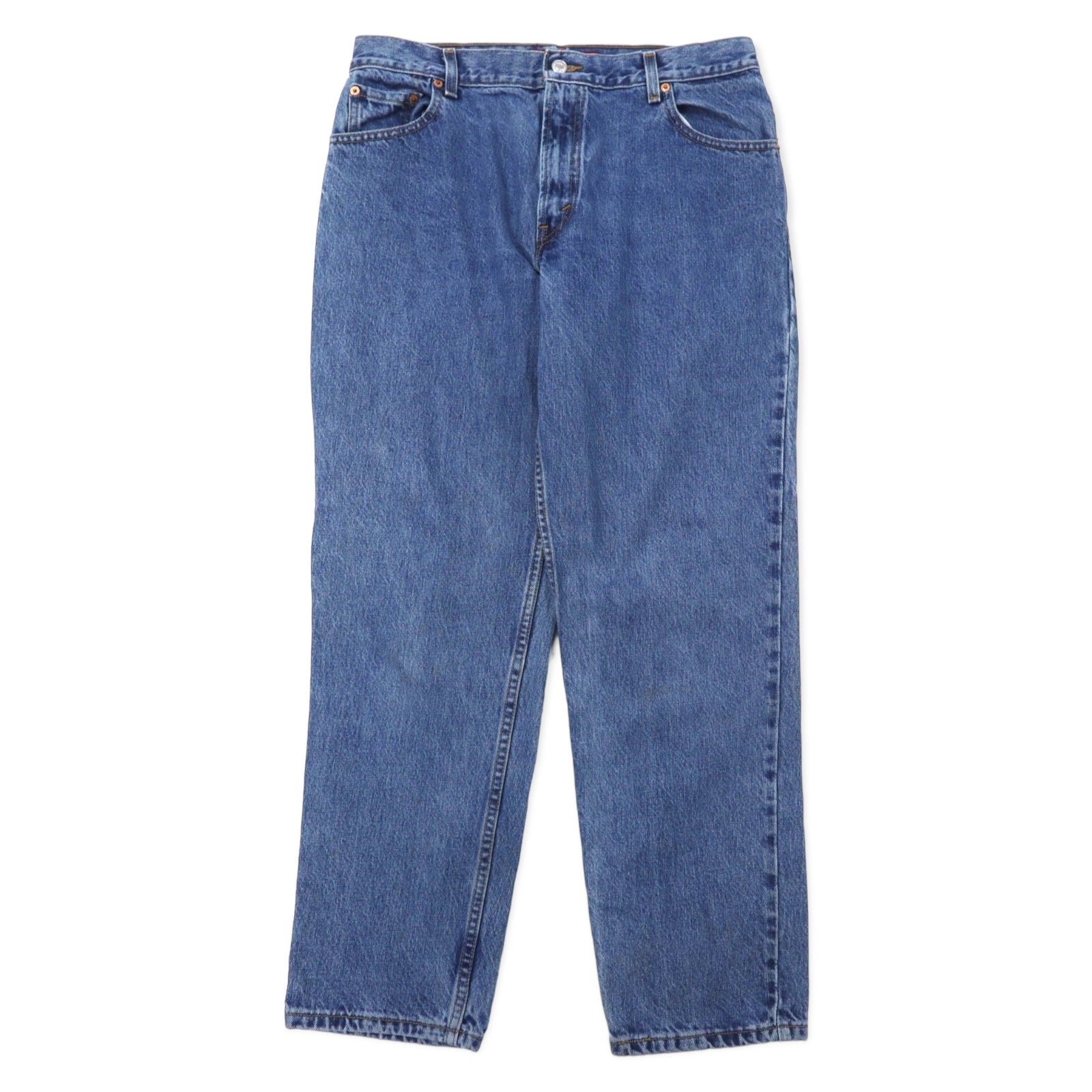 Levi's anni 2000 CLASSIC RELAXED 550 Jeans Tapered 14 Blu Cotone RELAXED FIT TAPERED LEG Fatto in Messico