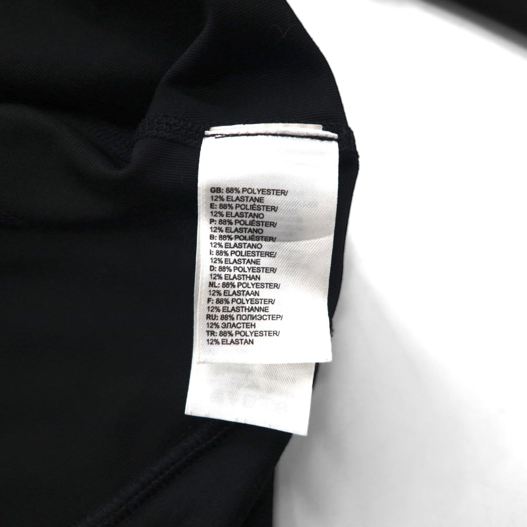 THE NORTH FACE トラックジャケット Vapor WiCK SHIRT M ブラック 速乾 ダブルジップ