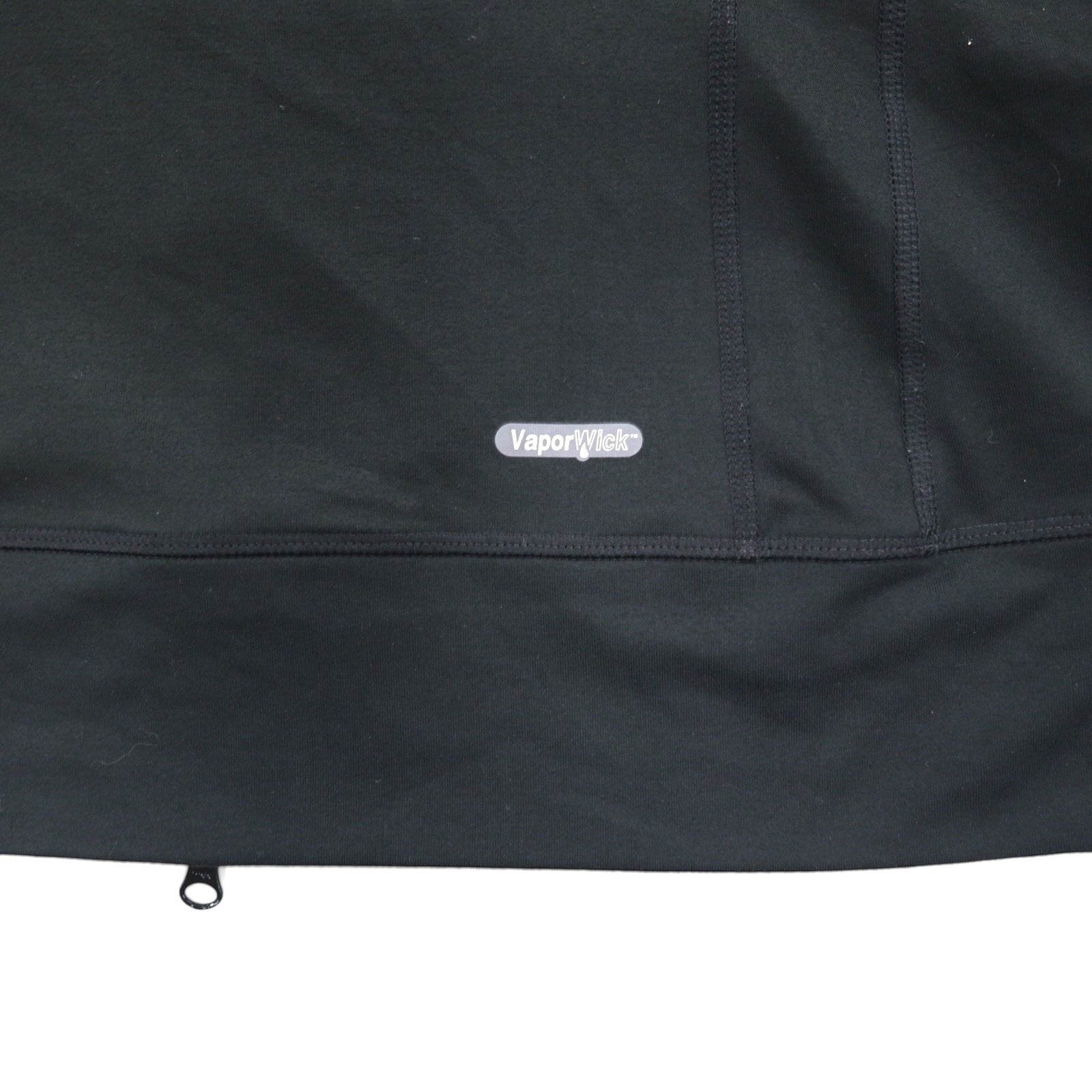 THE NORTH FACE トラックジャケット Vapor WiCK SHIRT M ブラック 速乾 ダブルジップ