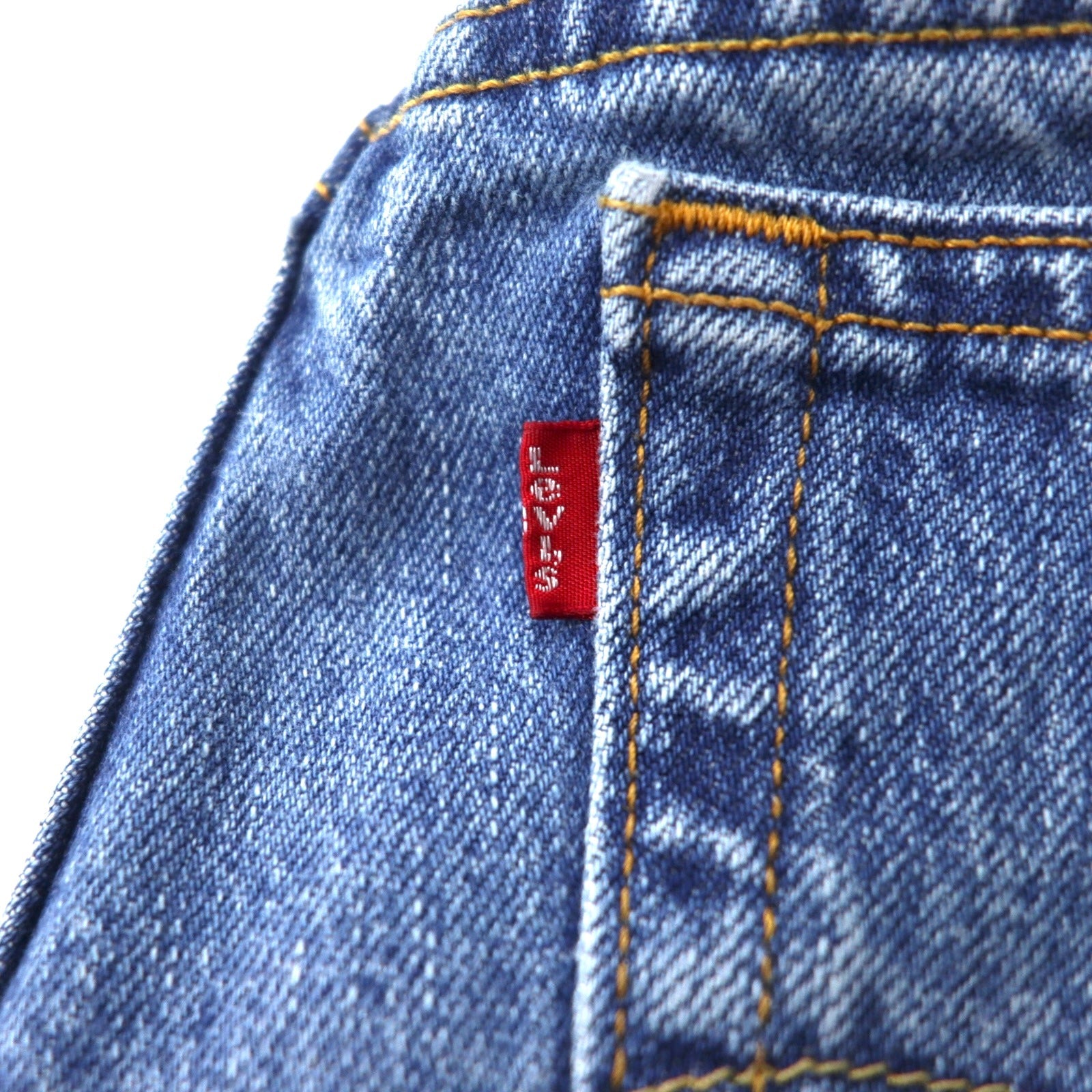 Levi's anni 2000 CLASSIC RELAXED 550 Jeans Tapered 14 Blu Cotone RELAXED FIT TAPERED LEG Fatto in Messico