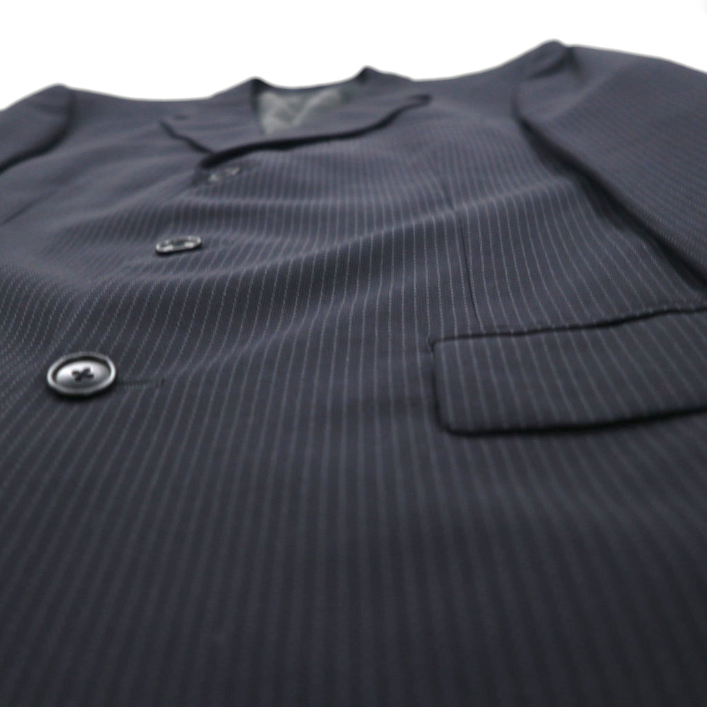 Paul Smith 3 bottoni, completo, taglia XL, nero, motivo occhio di pernice, LANIFICIO FINTES, tessuto italiano, made in Japan, anni '90