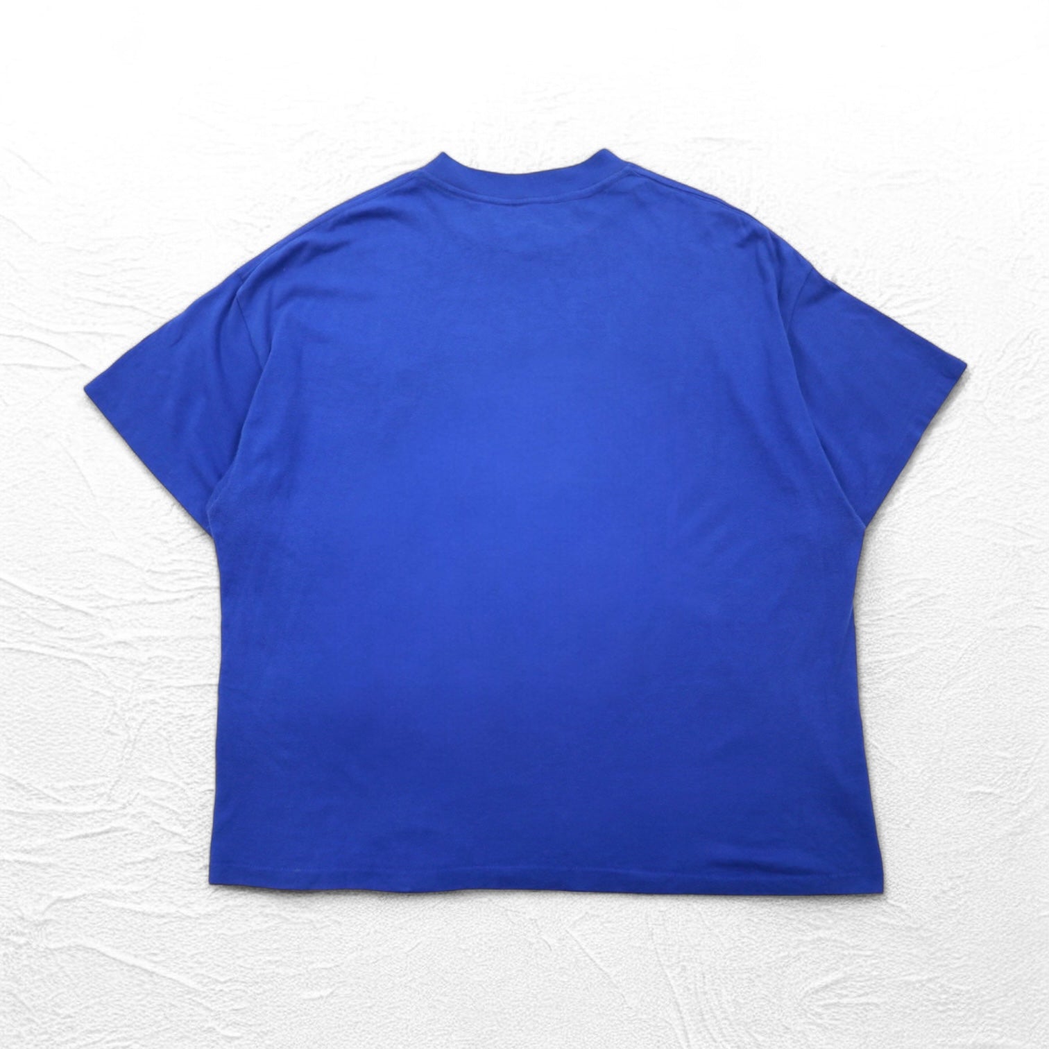 TRENCH anni '90 USA NEW YORK GIANTS T-shirt stampata 2XL blu cotone WORLD CHAMPS