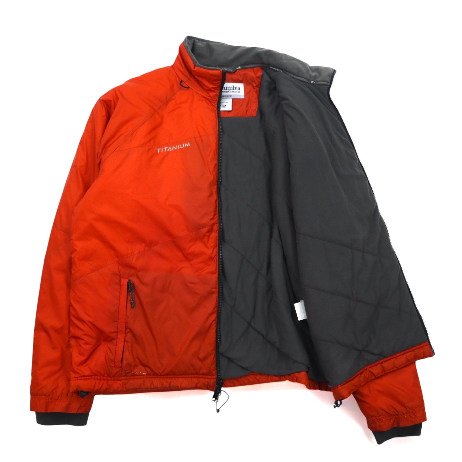 Columbia タイタニウム TITANIUM インサレーションジャケット 中綿 XXL オレンジ SM6509
