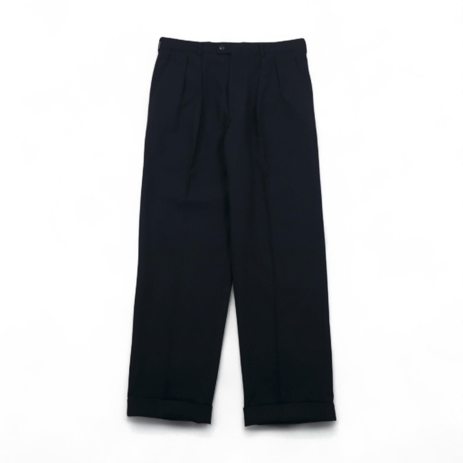 Paul Smith 3 bottoni, completo, taglia XL, nero, motivo occhio di pernice, LANIFICIO FINTES, tessuto italiano, made in Japan, anni '90