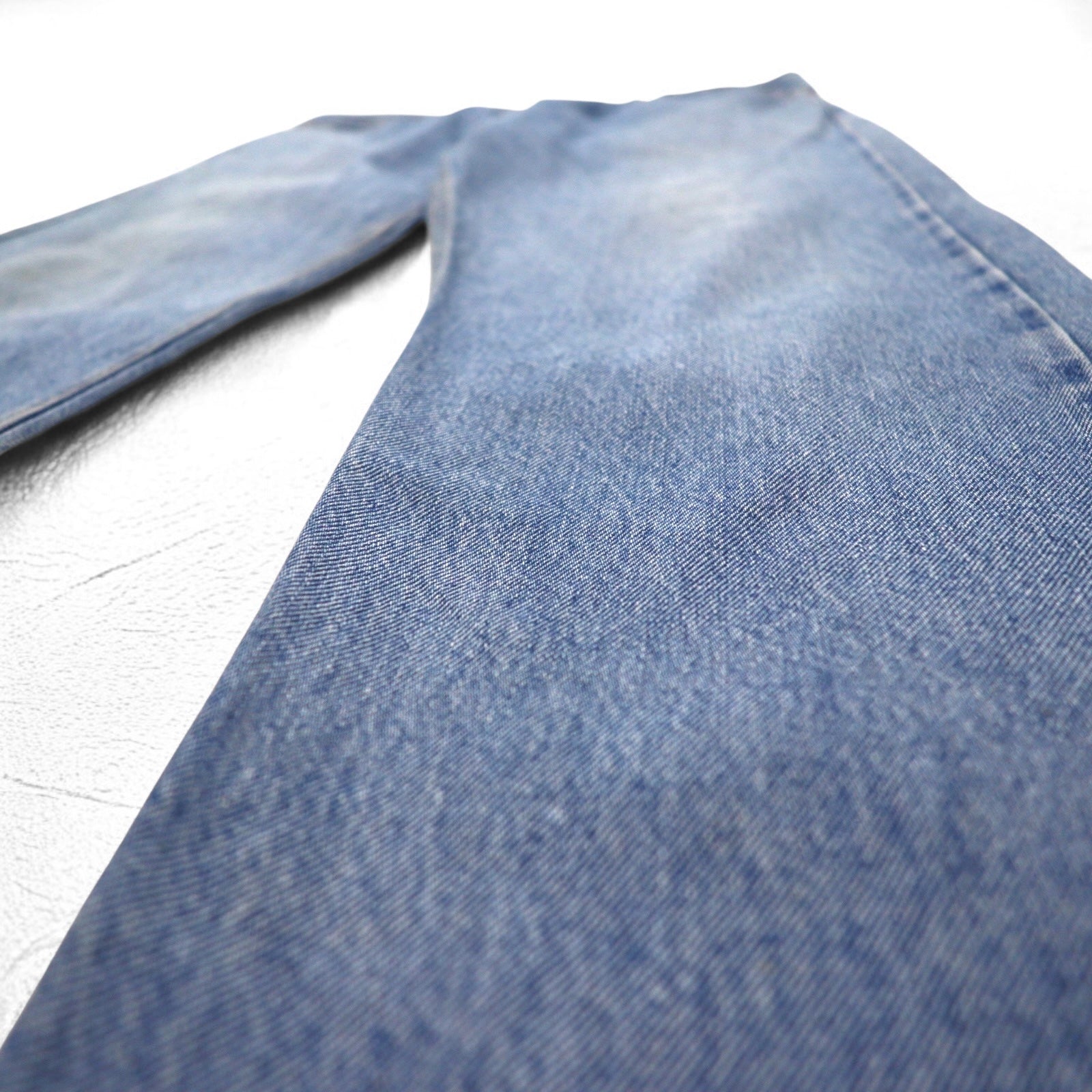 Levi's anni 2000 505 REGULAR FIT STRAIGHT LEG Jeans Affusolati Blu Indigo con Cerniera 505-4891 Made in El Salvador