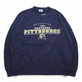 Lee SPORT 90年代 カレッジ スウェット L ネイビー プリント フットボール PANTHERS PITTSBURGH