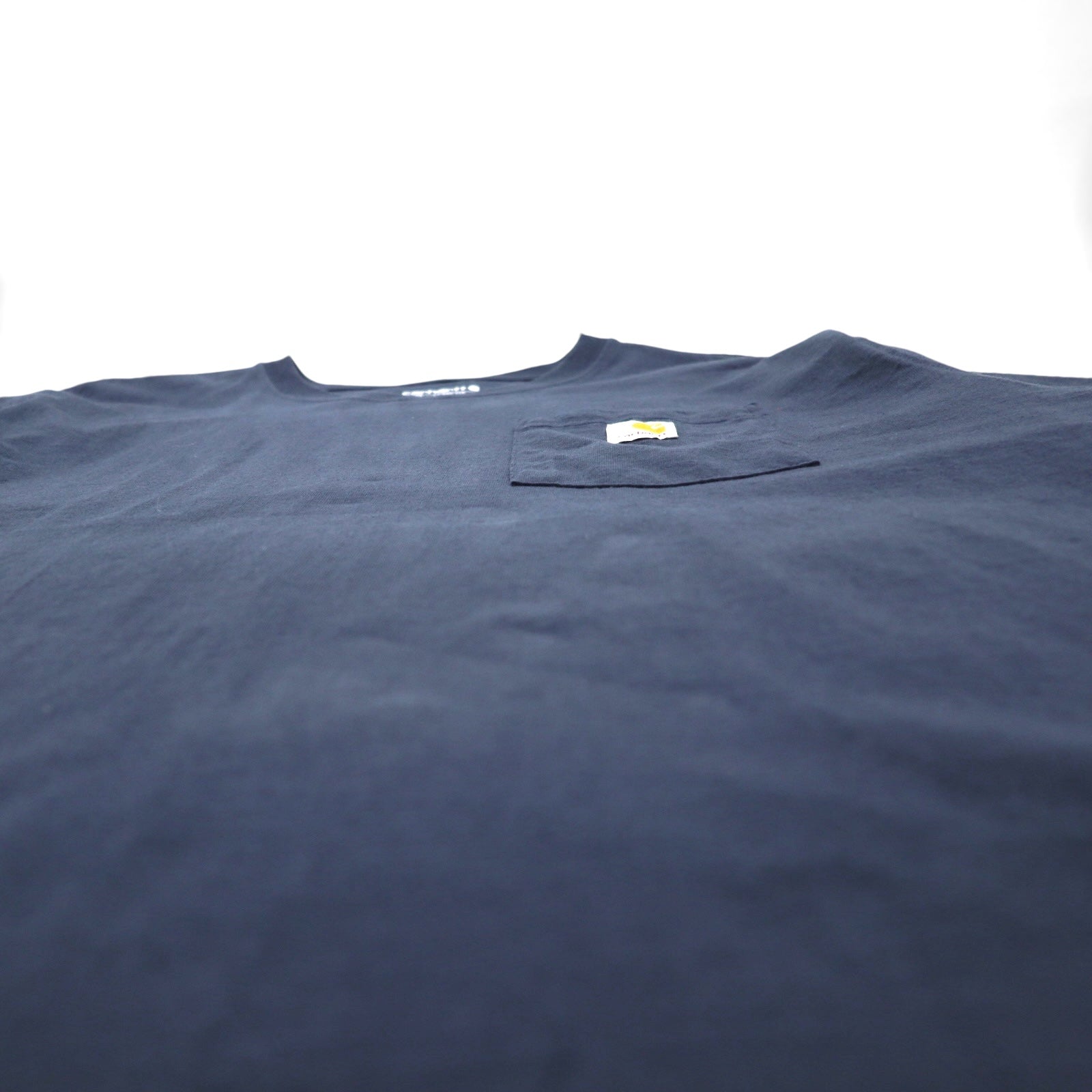 Carhartt t-shirt LOOSE FIT con taschino, XL, blu navy, cotone