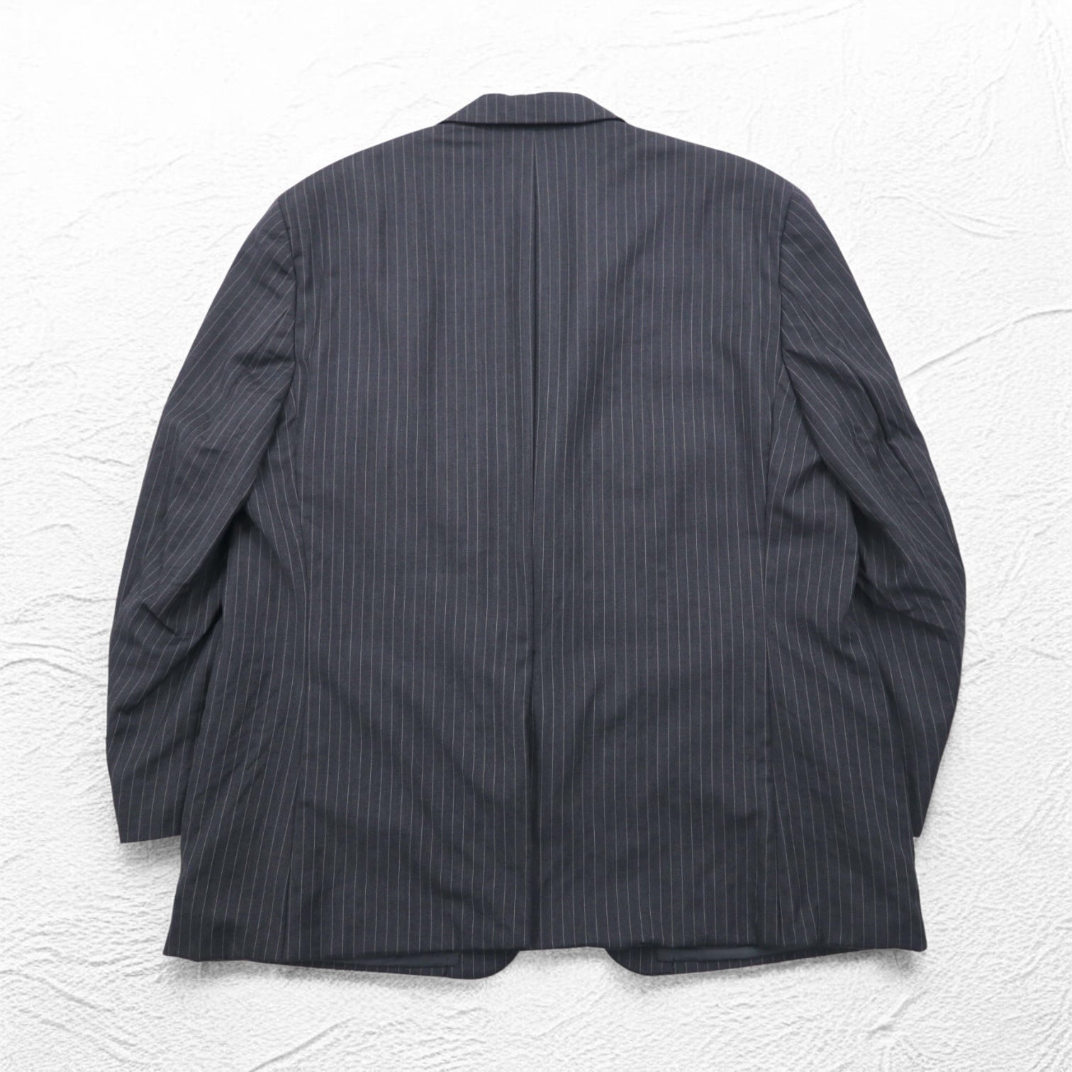 RALPH LAUREN Giacca sartoriale 2 bottoni Completo L Grigio Gessato Lana Esclusiva Dillard's