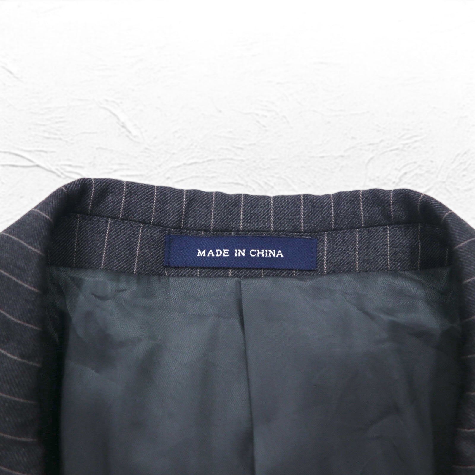 RALPH LAUREN Giacca sartoriale 2 bottoni Completo L Grigio Gessato Lana Esclusiva Dillard's
