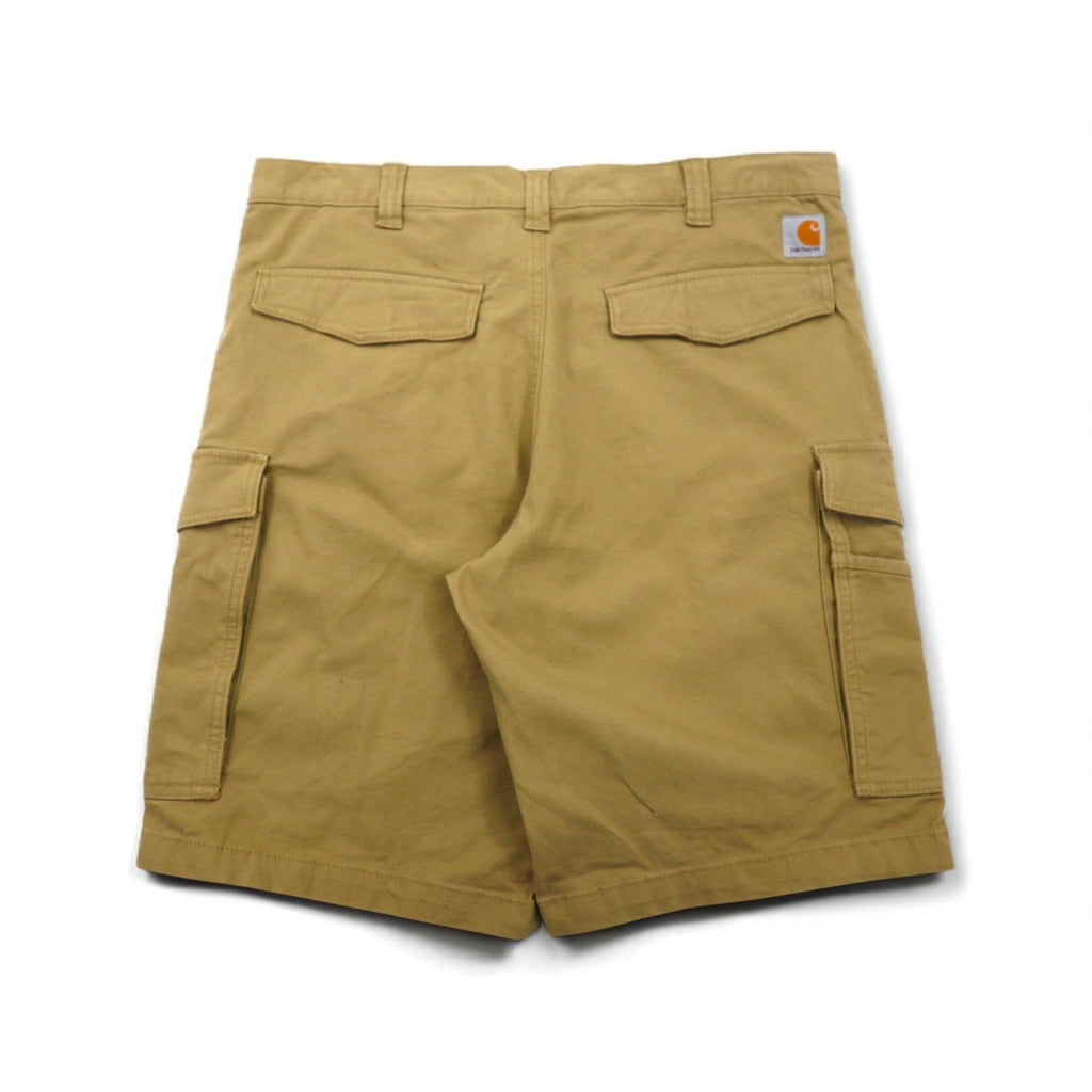 Carhartt Relaxed Fit Shorts Cargo Pant in tela Duck RUGGED FLEX Mezzi pantaloncini L Beige 103542