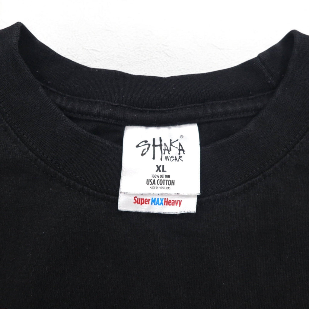 Maglietta SHAKA WEAR USA COTTON heavy-weight XL nera NFL DALLAS COWBOYS