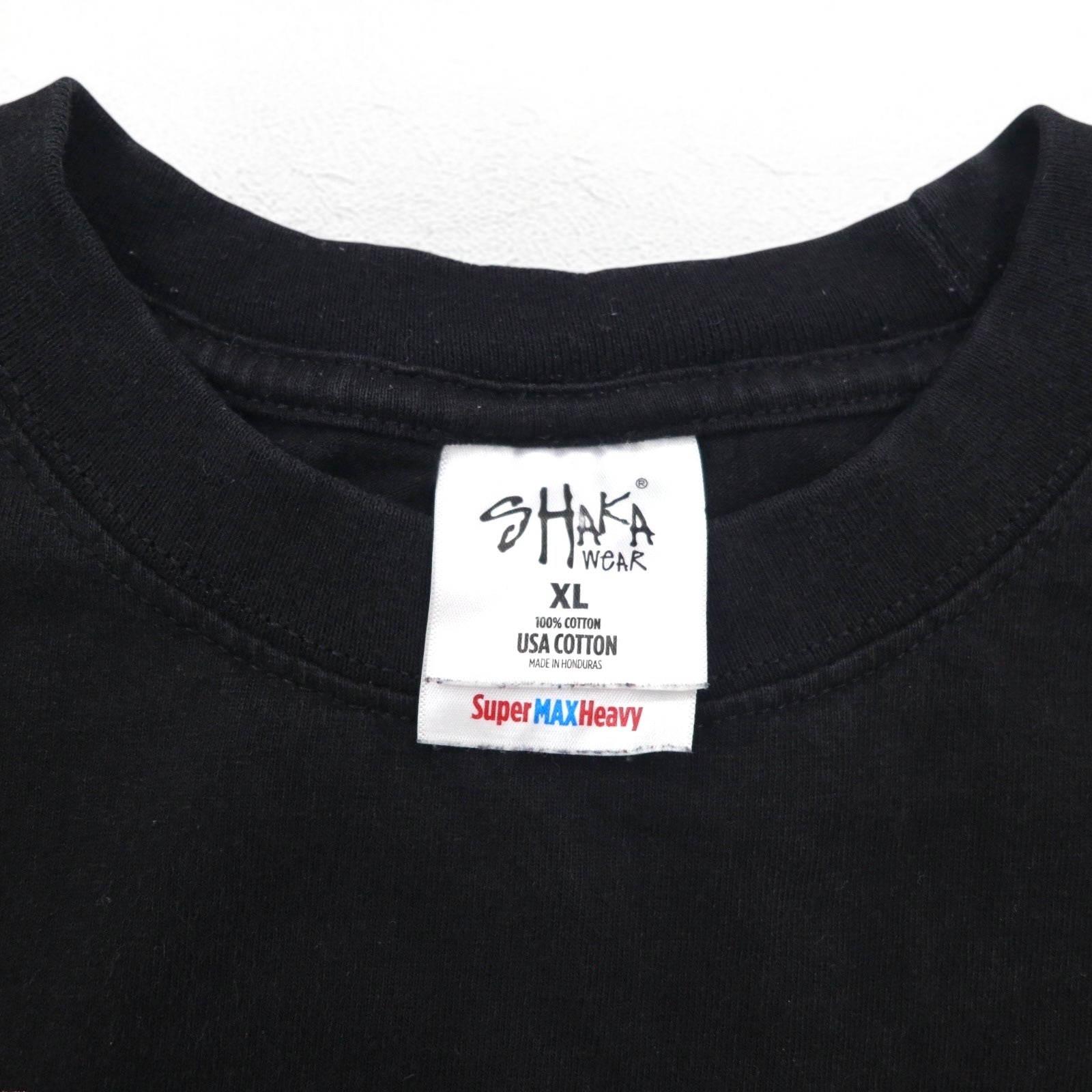 Maglietta SHAKA WEAR USA COTTON heavy-weight XL nera NFL DALLAS COWBOYS