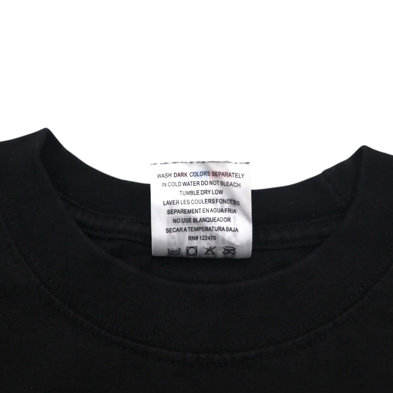 Maglietta SHAKA WEAR USA COTTON heavy-weight XL nera NFL DALLAS COWBOYS