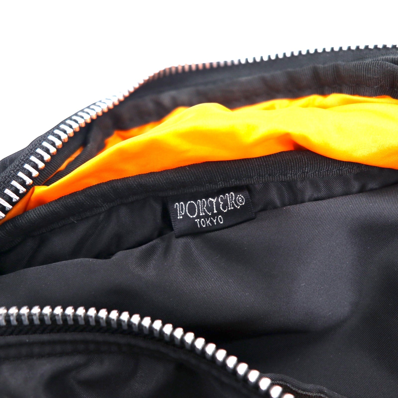 PORTER TANKER Marsupio/Borsello a tracolla Nero Nylon Fatto in Giappone