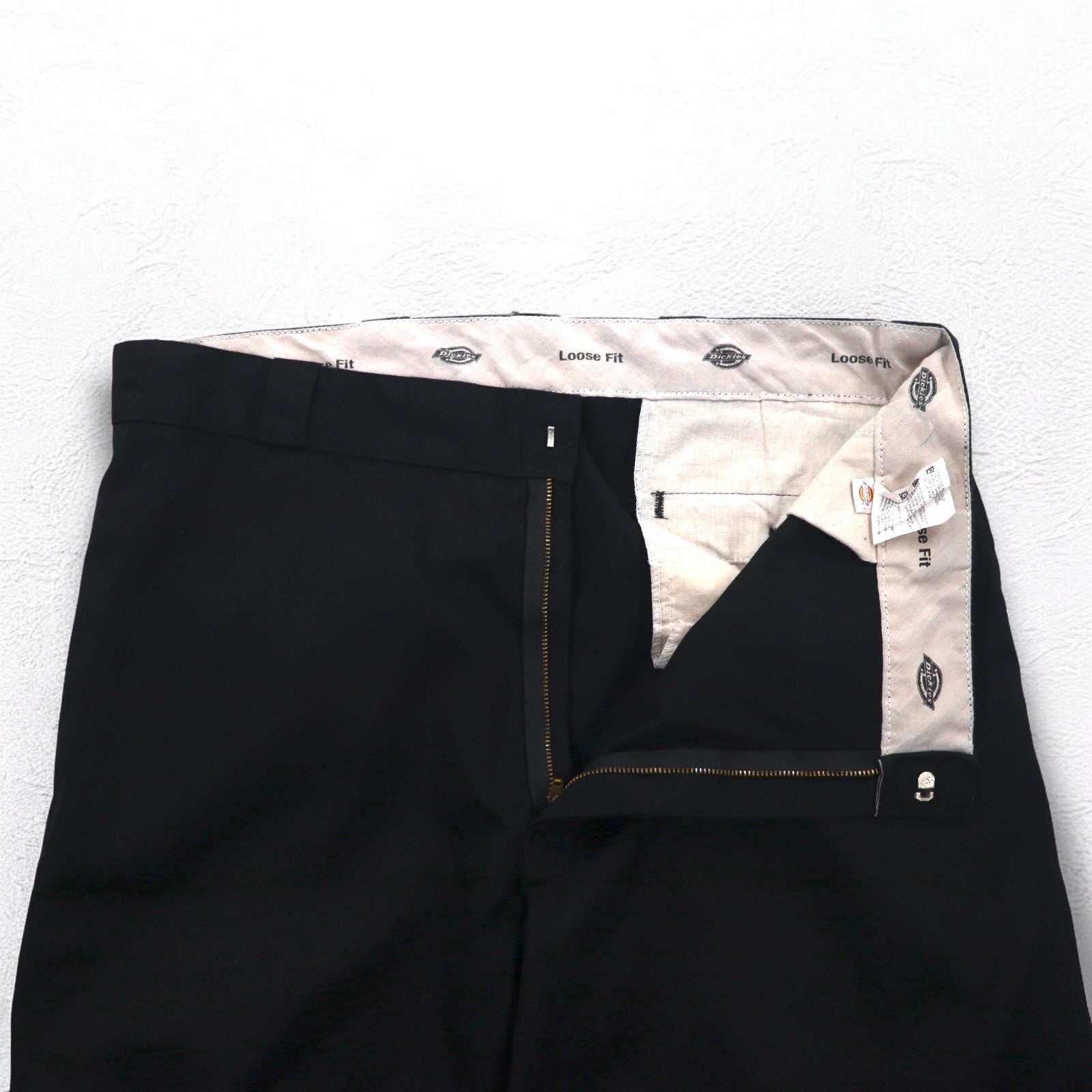 Dickies Pantaloni da lavoro Loose Fit Double Knee Chino XL neri LOOSE FIT 85283BK Fabbricato in Messico