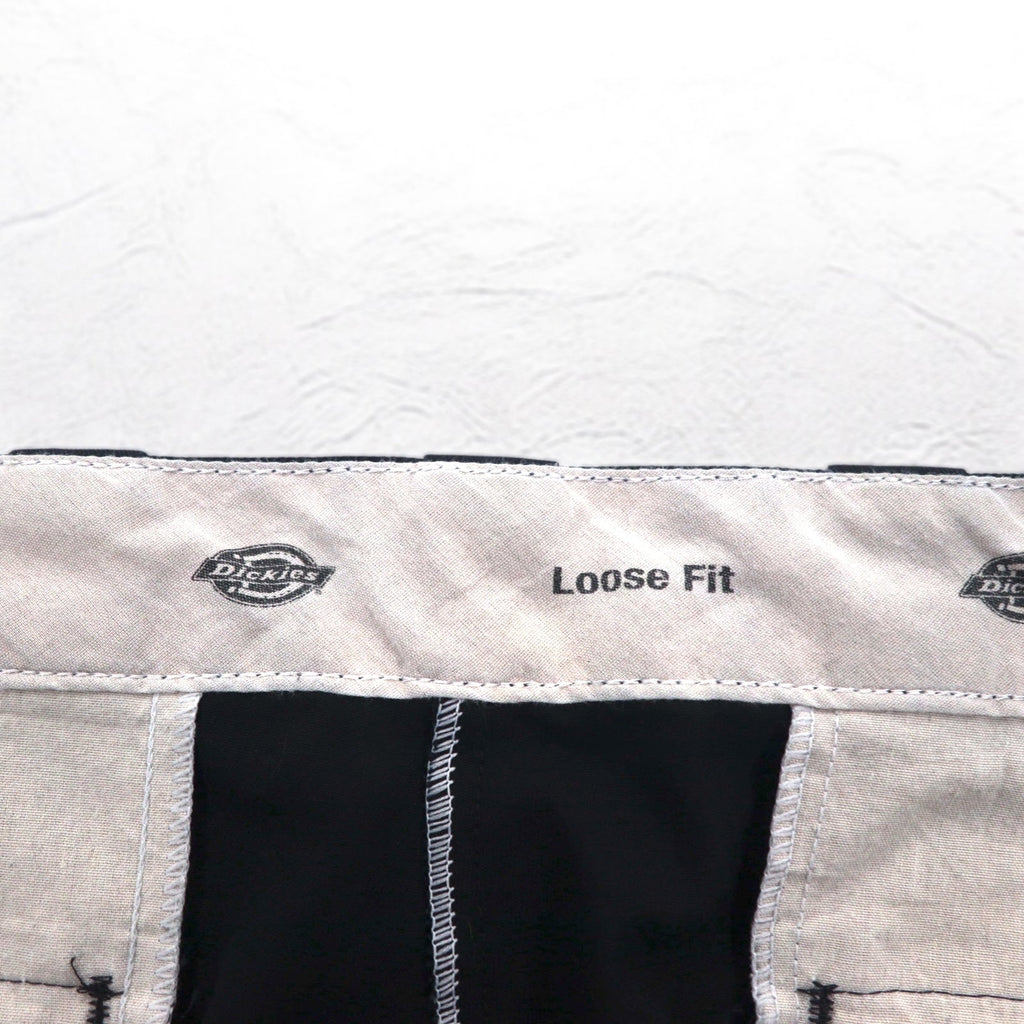 Dickies Pantaloni da lavoro Loose Fit Double Knee Chino XL neri LOOSE FIT 85283BK Fabbricato in Messico