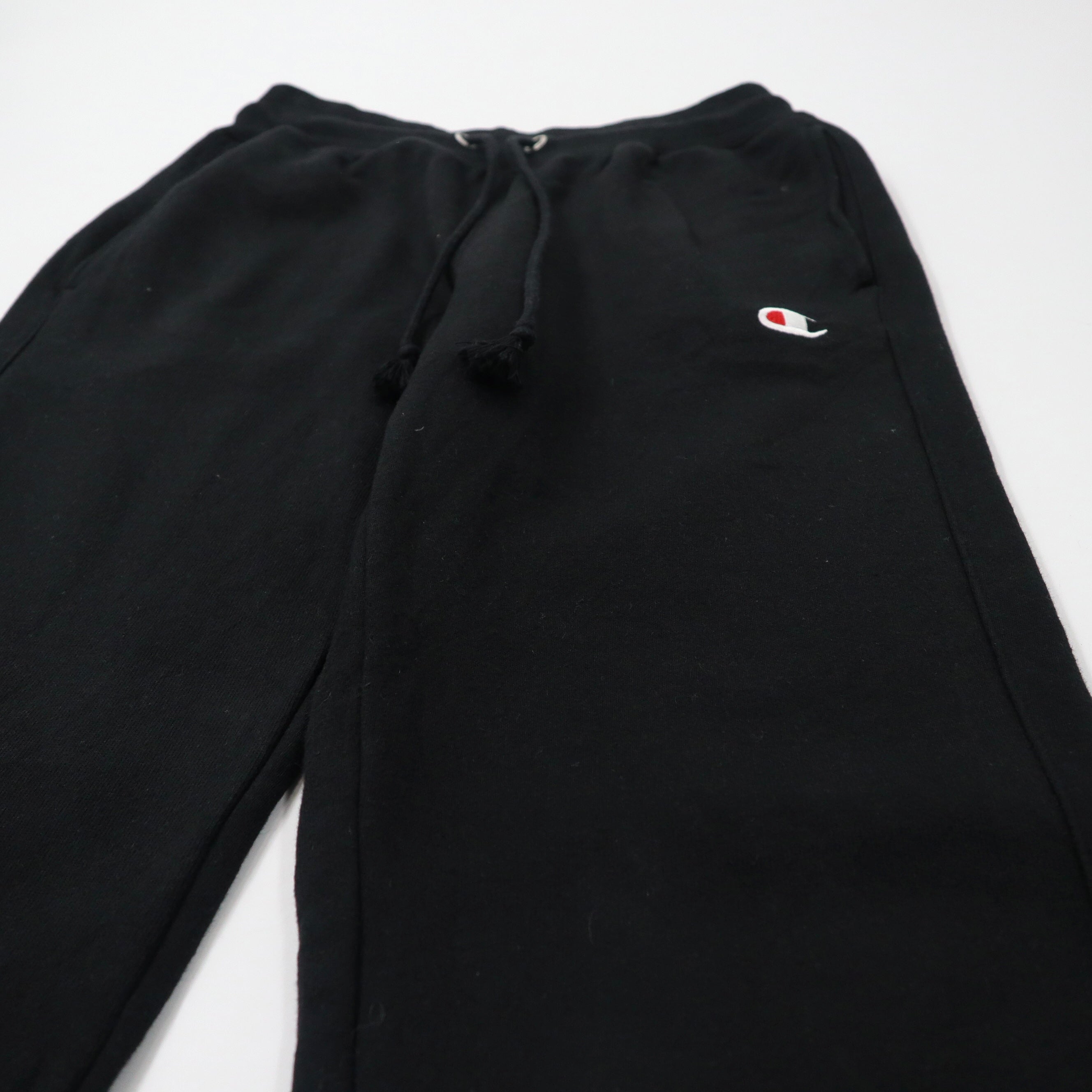 Champion リバースウィーブ スウェットパンツ M ブラック コットン 裏起毛 単色タグ REVERSE WEAVE エルサルバドル製