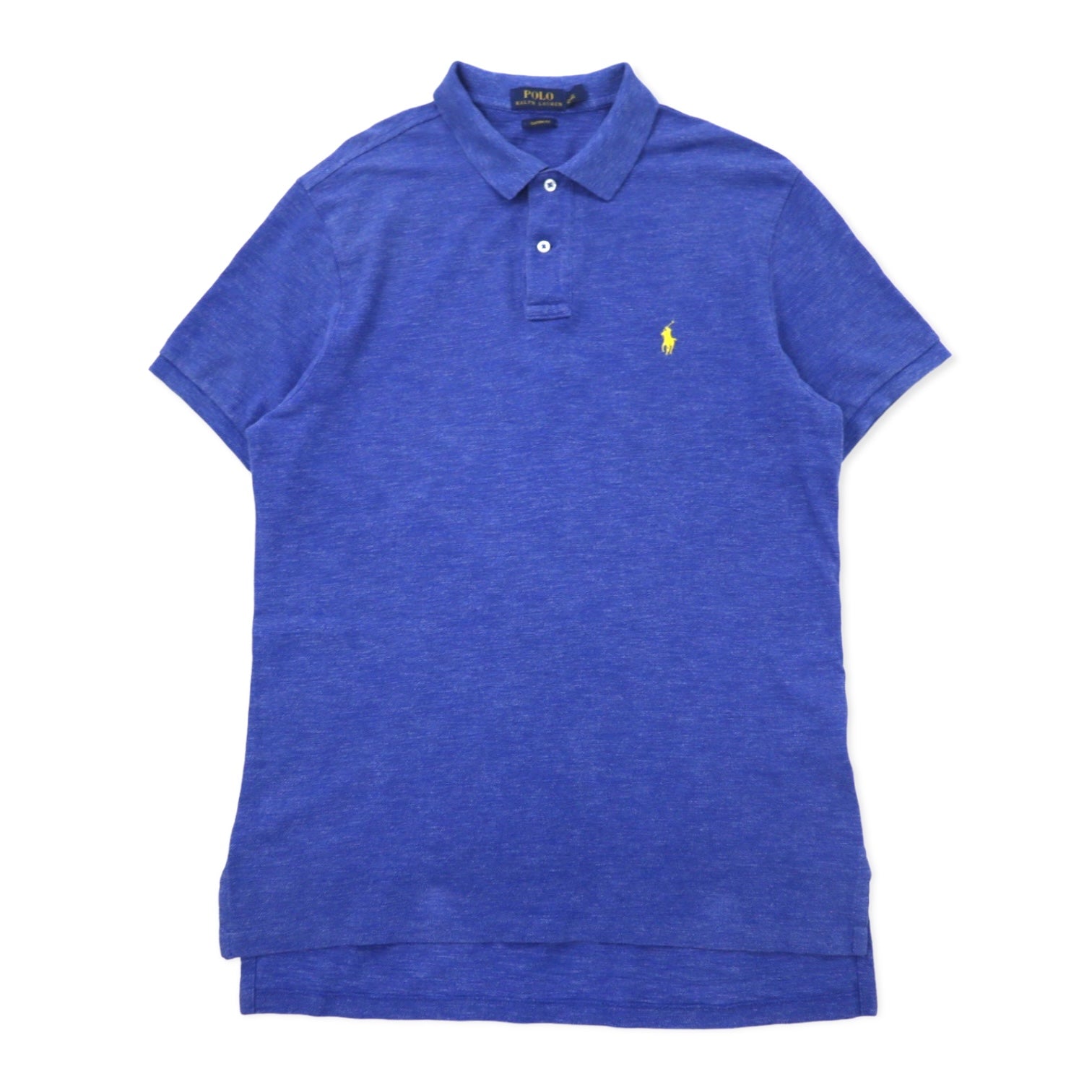 POLO RALPH LAUREN Polo L blu cotone piccolo ricamo pony