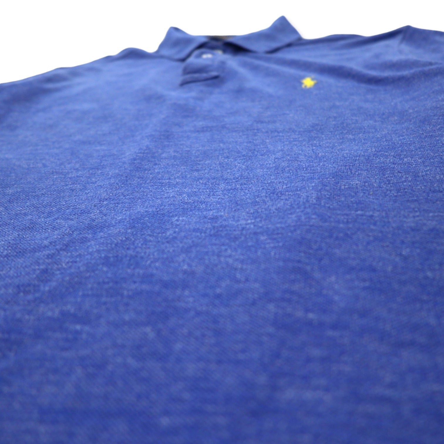 POLO RALPH LAUREN Polo L blu cotone piccolo ricamo pony