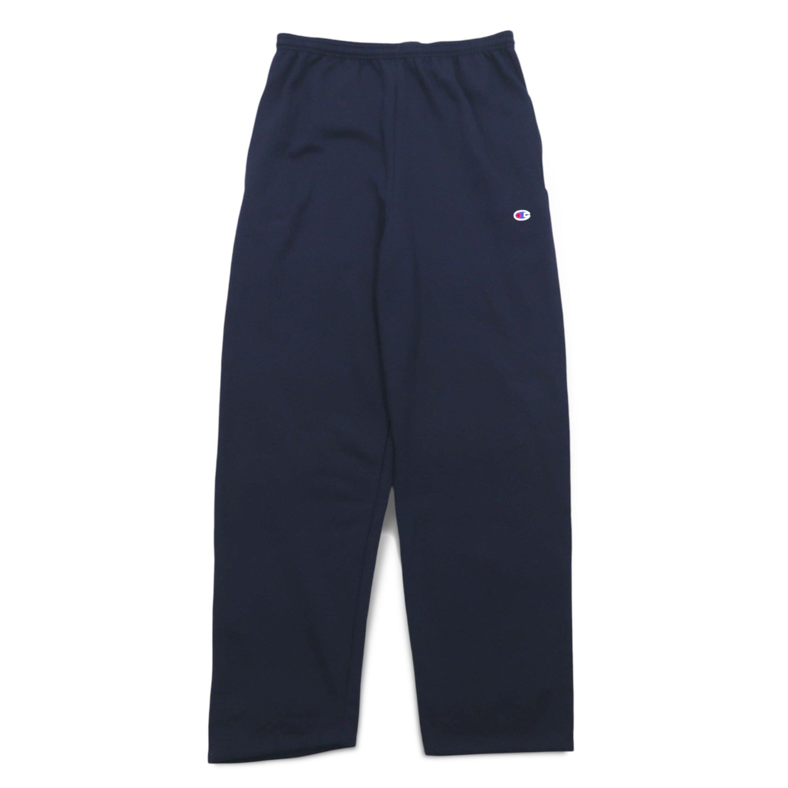 Champion Pantaloni della tuta L Blu navy Cotone interno felpato Etichetta a barra Fabbricati in Honduras