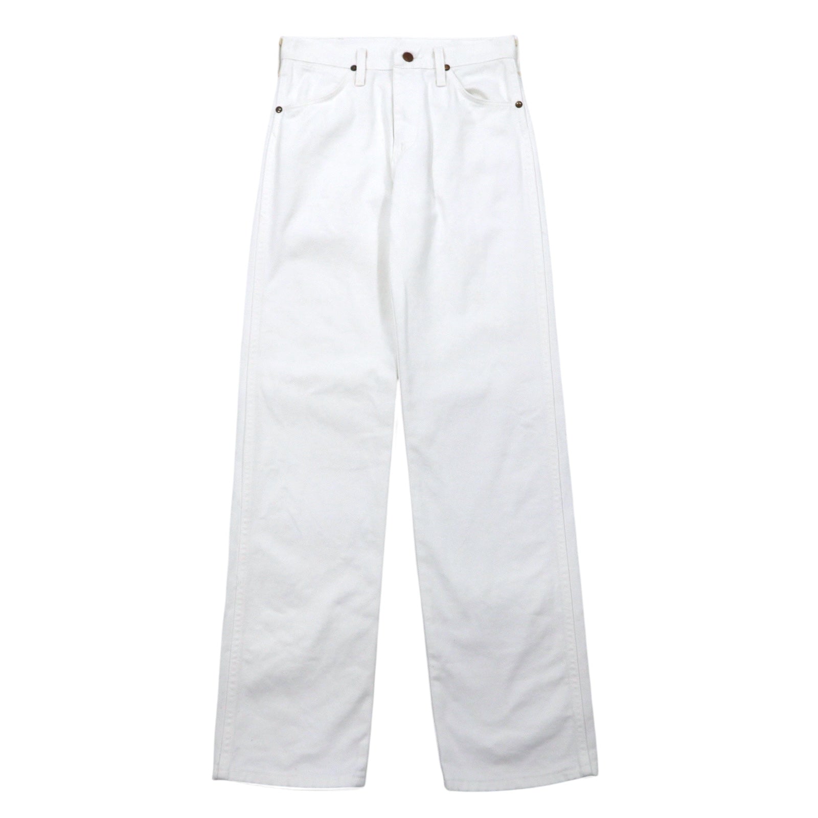 Wrangler anni '90, made in USA, jeans in denim bianco, taglia 28, cotone 13MWZWI