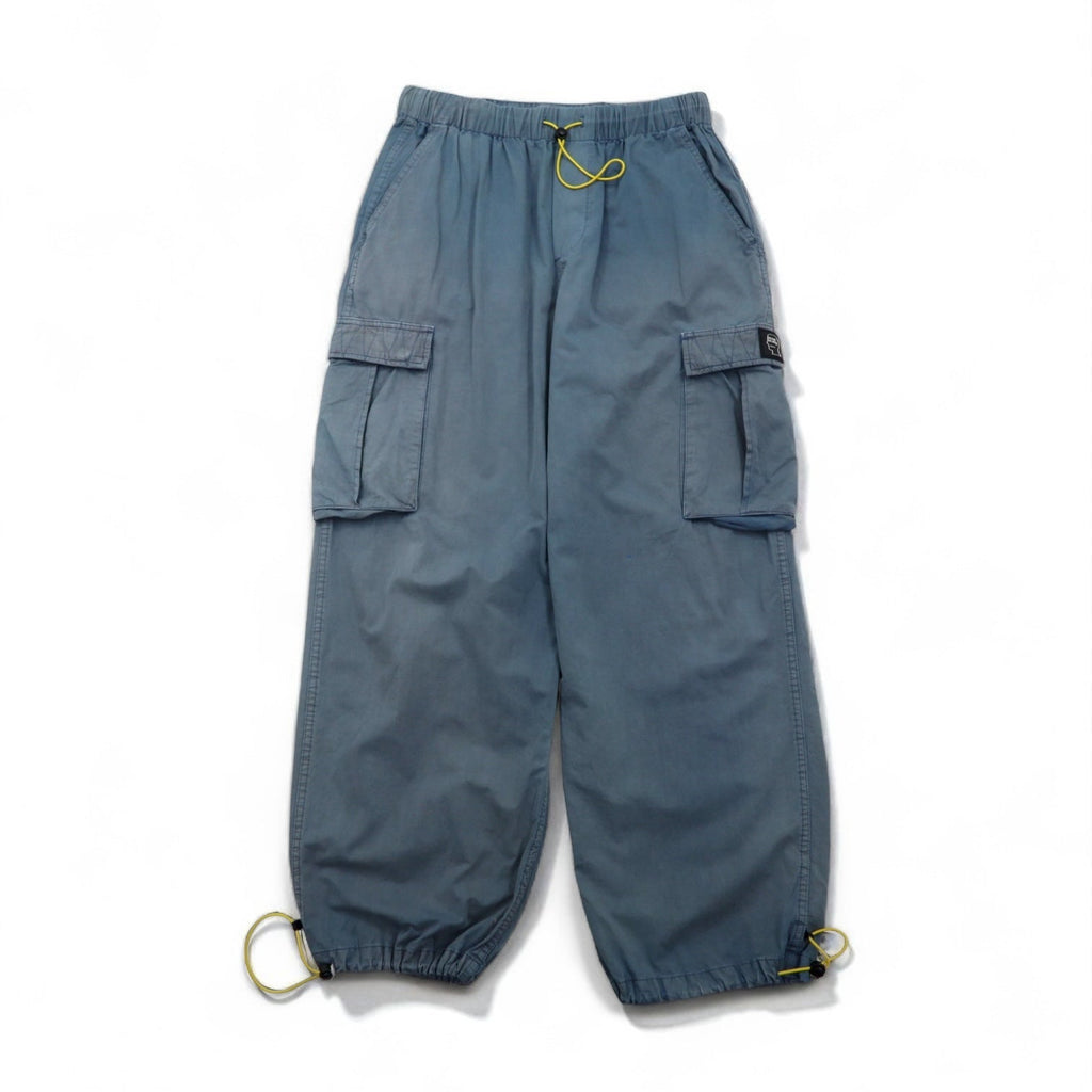 BRAIN DEAD フライトパンツ Blue Flight Pants カーゴパンツ M ブルー ドローコード ユーティリティポケット