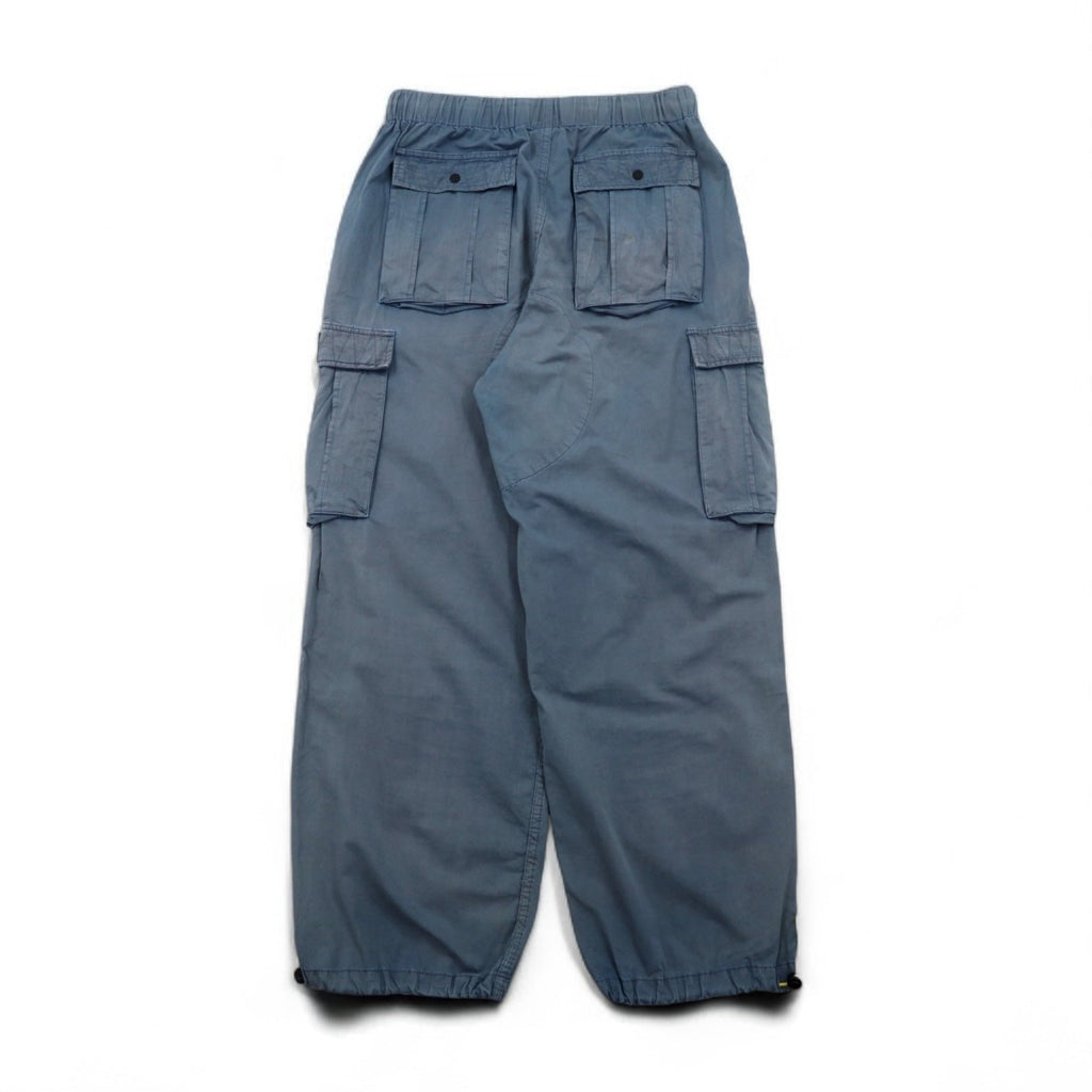 BRAIN DEAD フライトパンツ Blue Flight Pants カーゴパンツ M ブルー ドローコード ユーティリティポケット