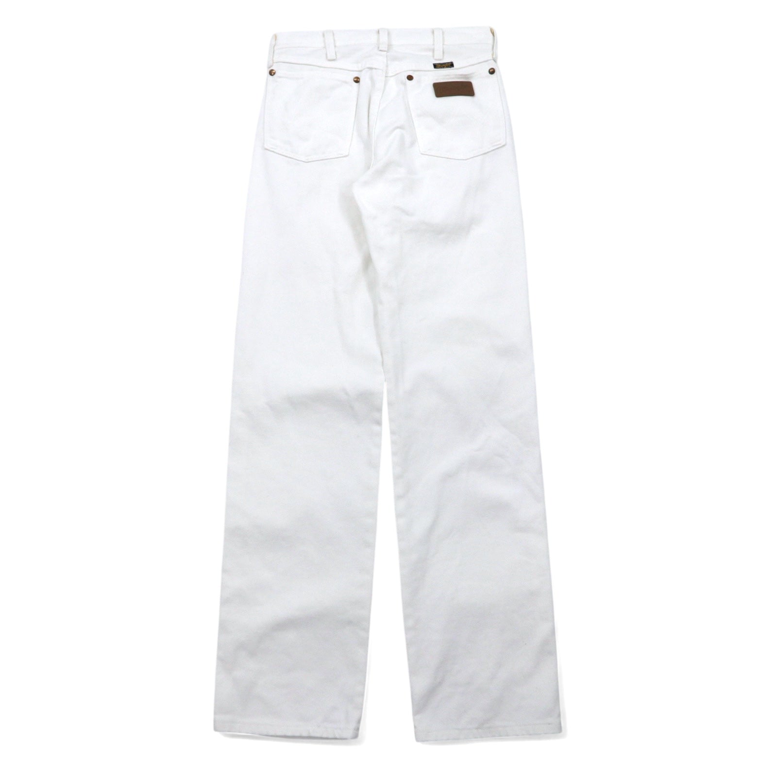 Wrangler anni '90, made in USA, jeans in denim bianco, taglia 28, cotone 13MWZWI