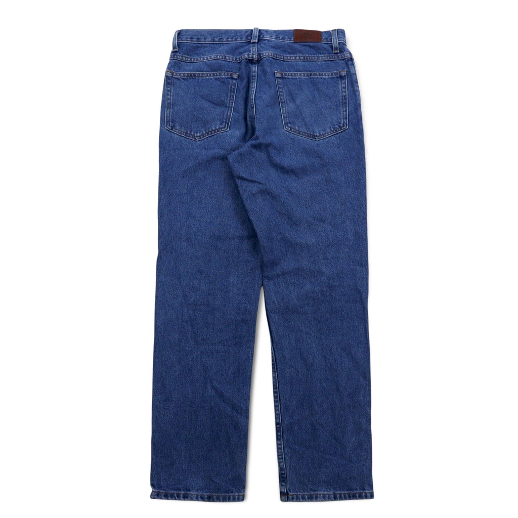 L.L.Bean Pantaloni jeans in denim M indaco blu CLASSIC FIT 220626 Made in Mexico