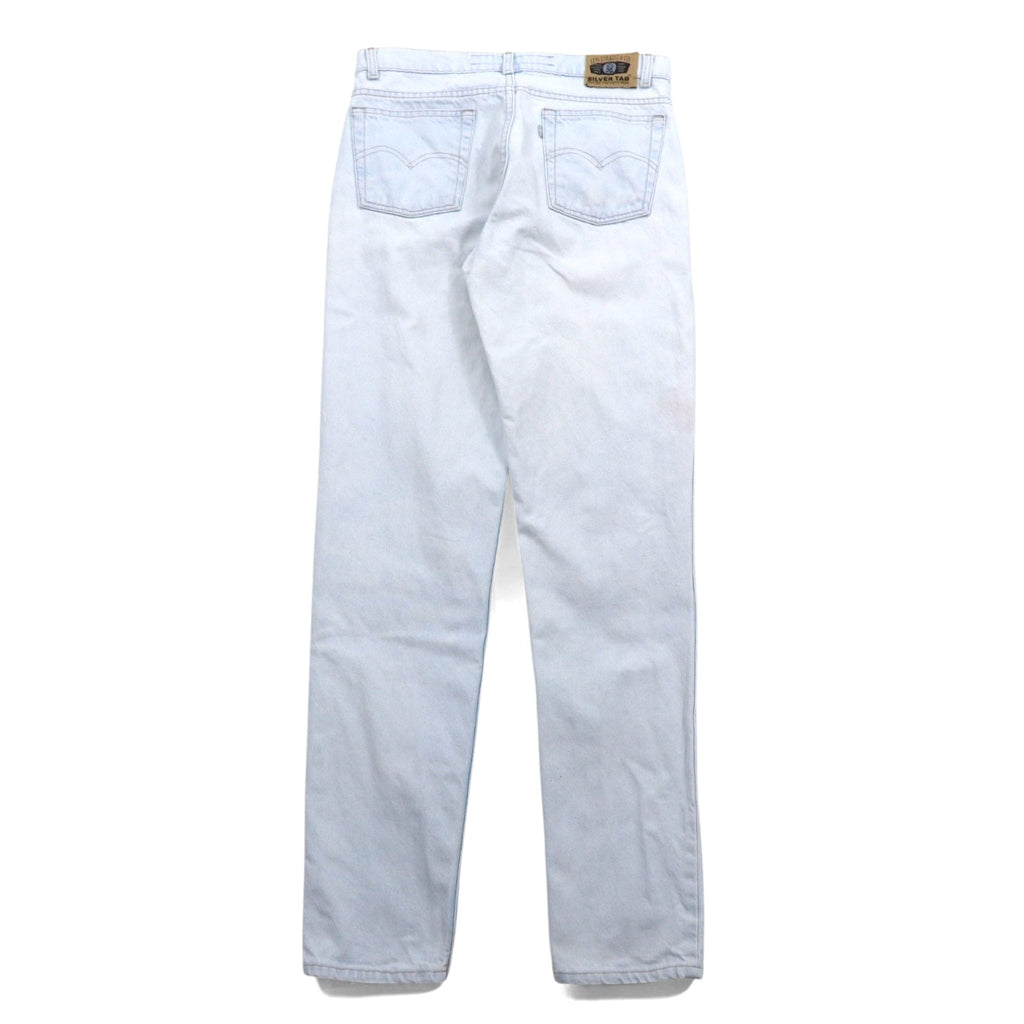 Levi's SILVER TAB anni '90, made in USA, Silver Tab 512, jeans affusolati, taglia M, blu, 40512-0736