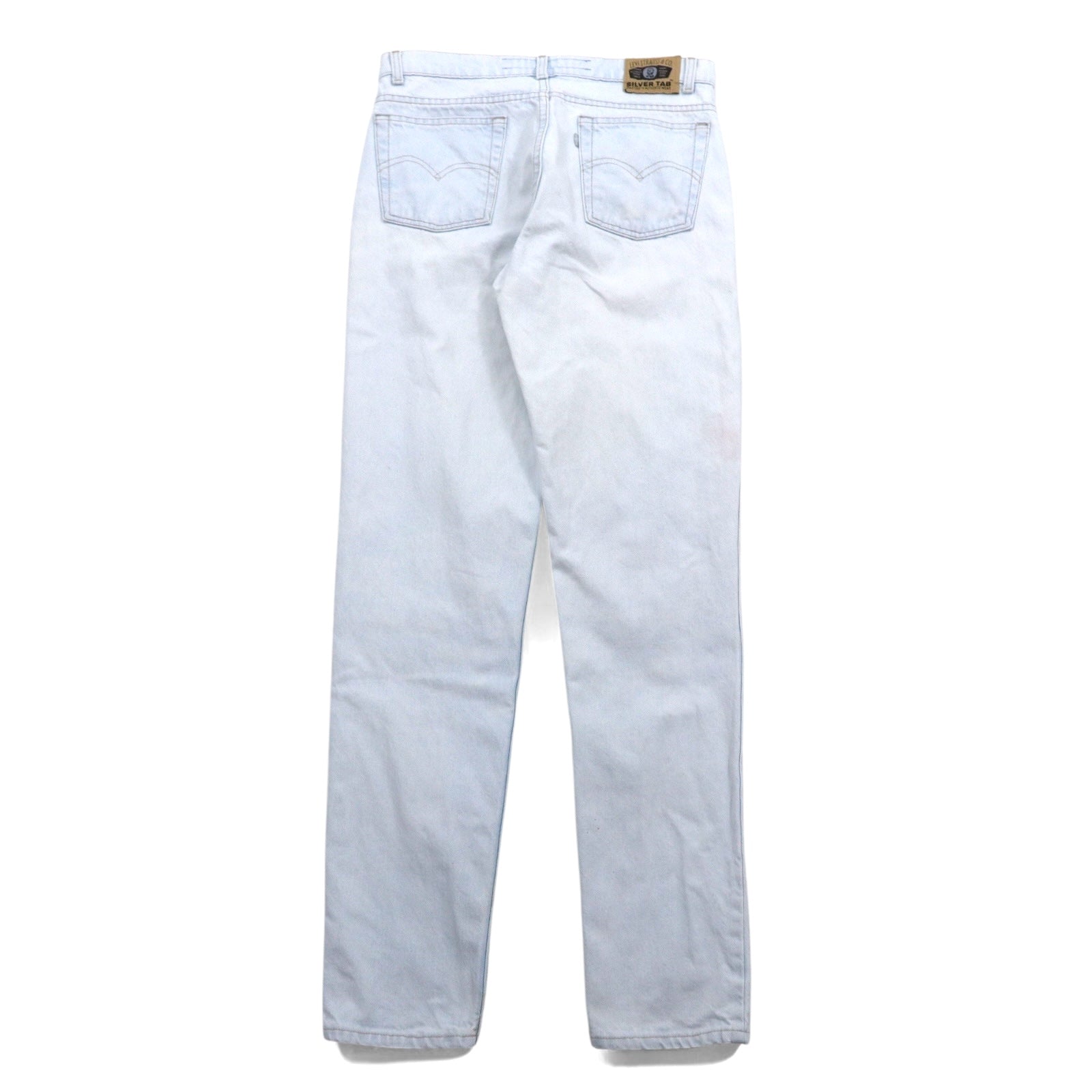 Levi's SILVER TAB anni '90, made in USA, Silver Tab 512, jeans affusolati, taglia M, blu, 40512-0736