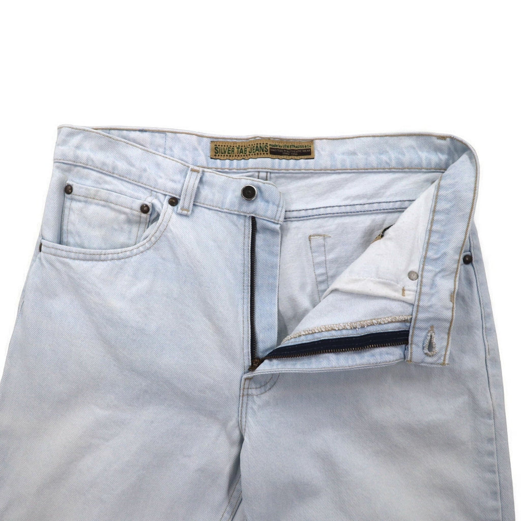 Levi's SILVER TAB anni '90, made in USA, Silver Tab 512, jeans affusolati, taglia M, blu, 40512-0736