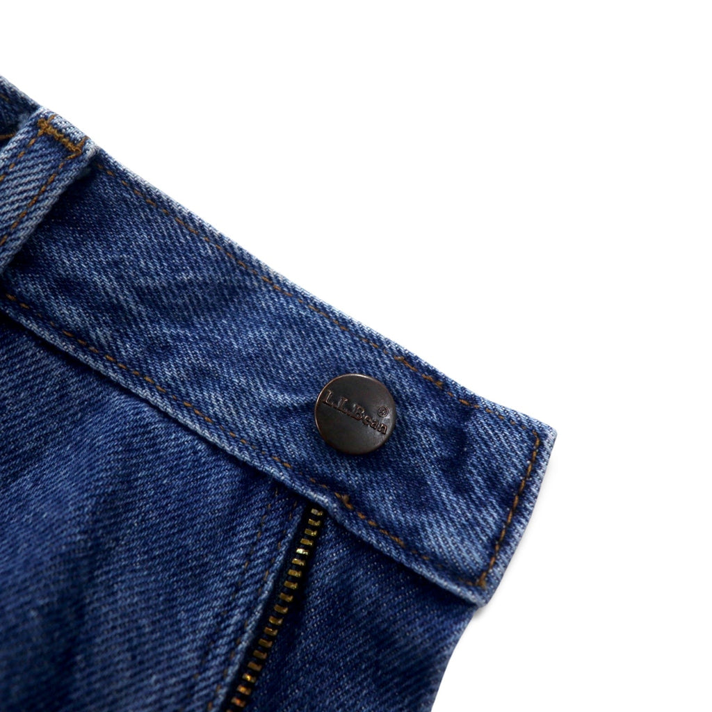 L.L.Bean Pantaloni jeans in denim M indaco blu CLASSIC FIT 220626 Made in Mexico