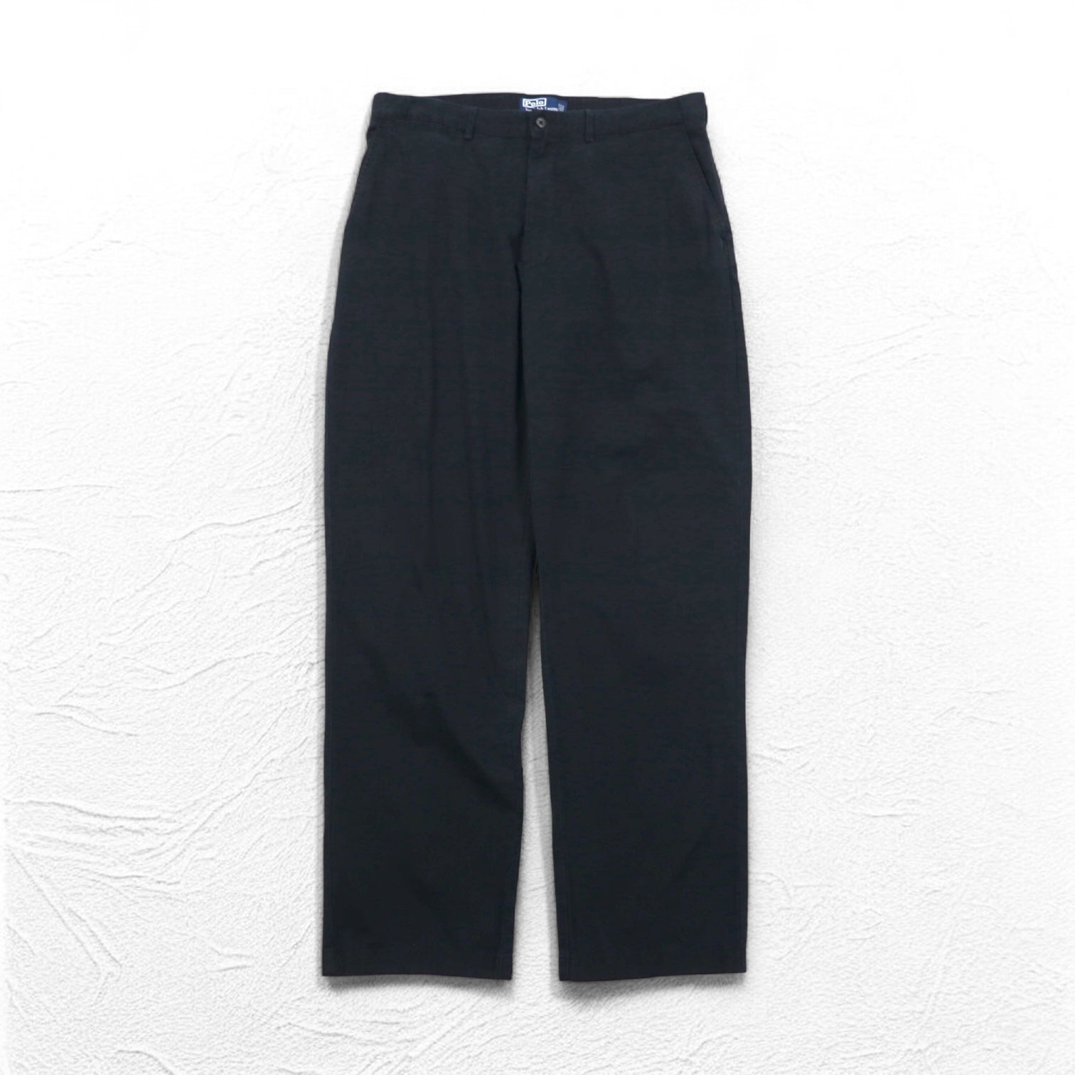 Polo by Ralph Lauren anni '90 Pantaloni chino ampi L Blu scuro Cotone