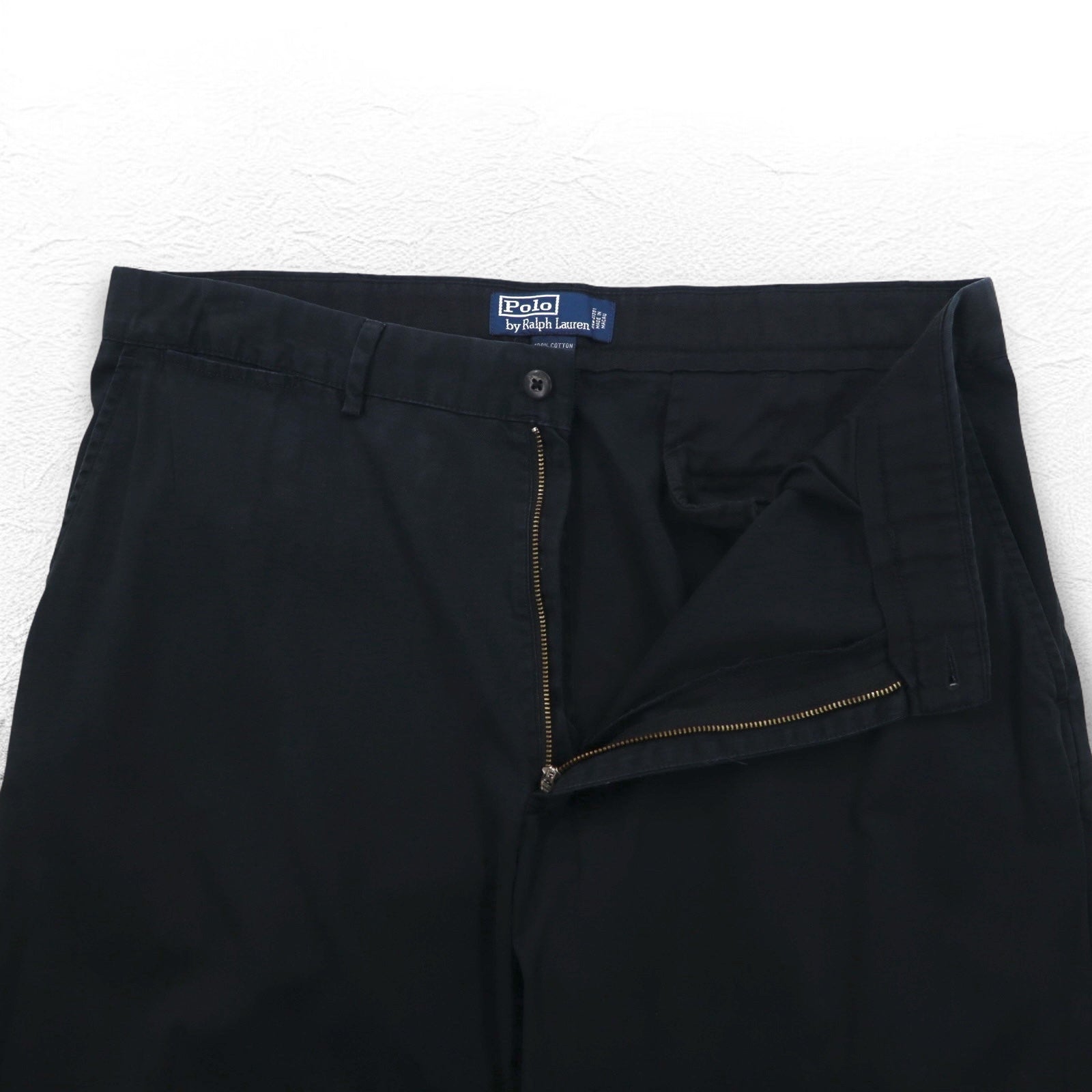 Polo by Ralph Lauren anni '90 Pantaloni chino ampi L Blu scuro Cotone