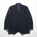 Polo Ralph Lauren 日本製 3B テーラードジャケット S ブラック チンストラップ